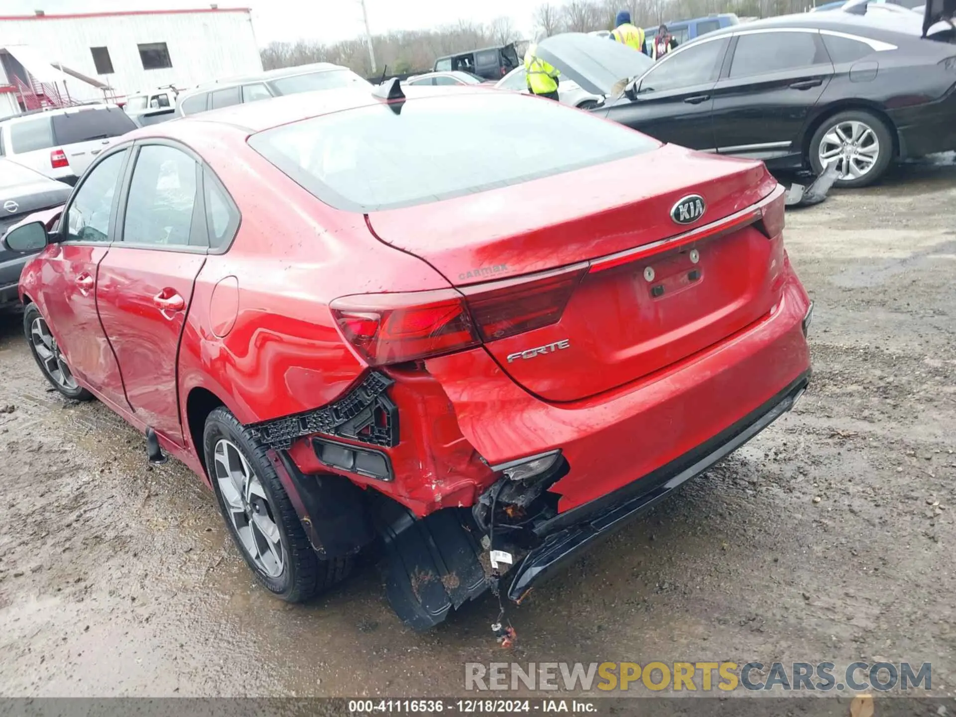 3 Photograph of a damaged car 3KPF24AD6KE131571 KIA FORTE 2019
