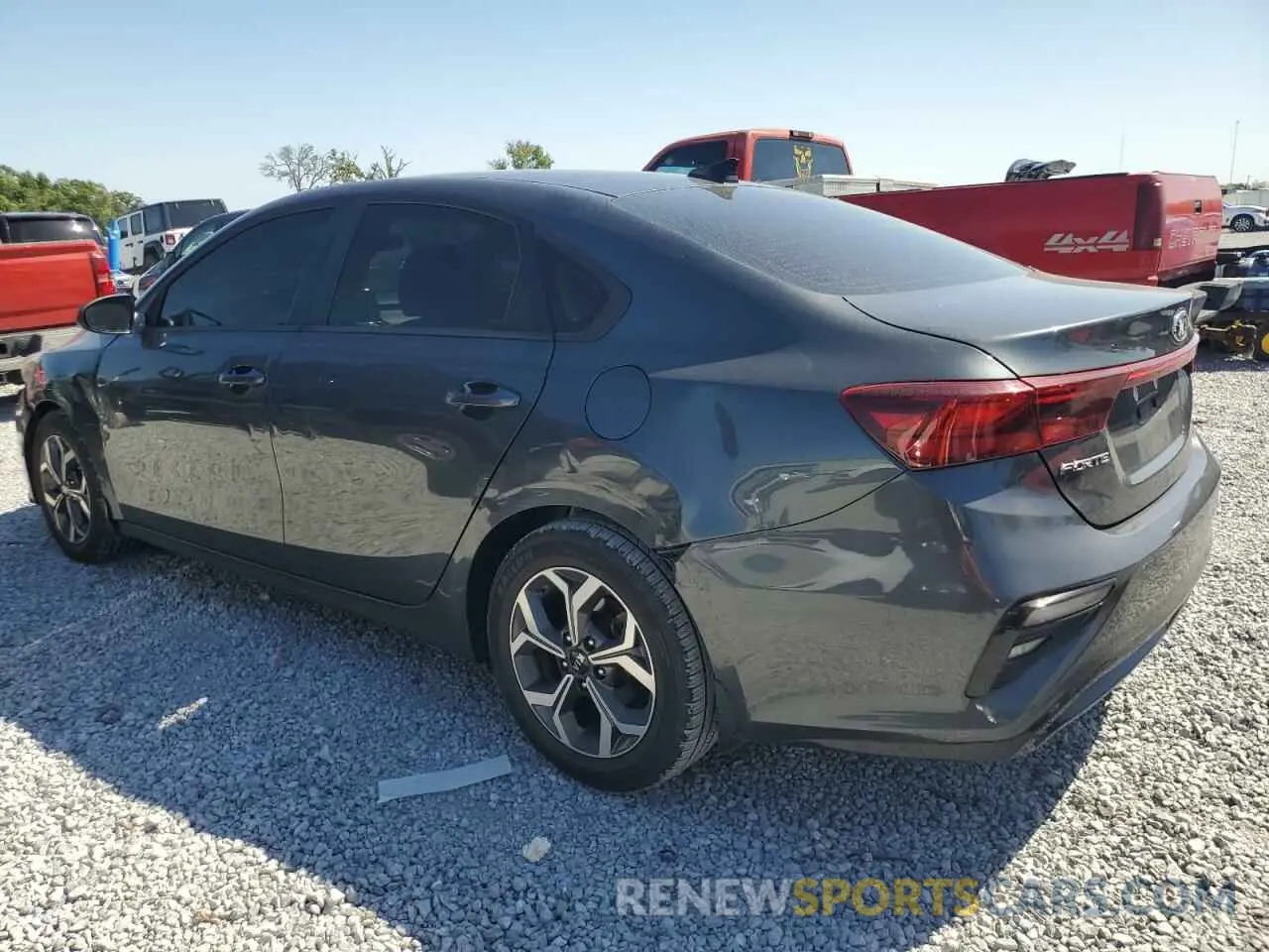 2 Photograph of a damaged car 3KPF24AD6KE131960 KIA FORTE 2019