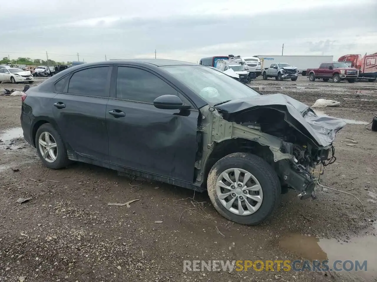 4 Photograph of a damaged car 3KPF24AD7KE006269 KIA FORTE 2019