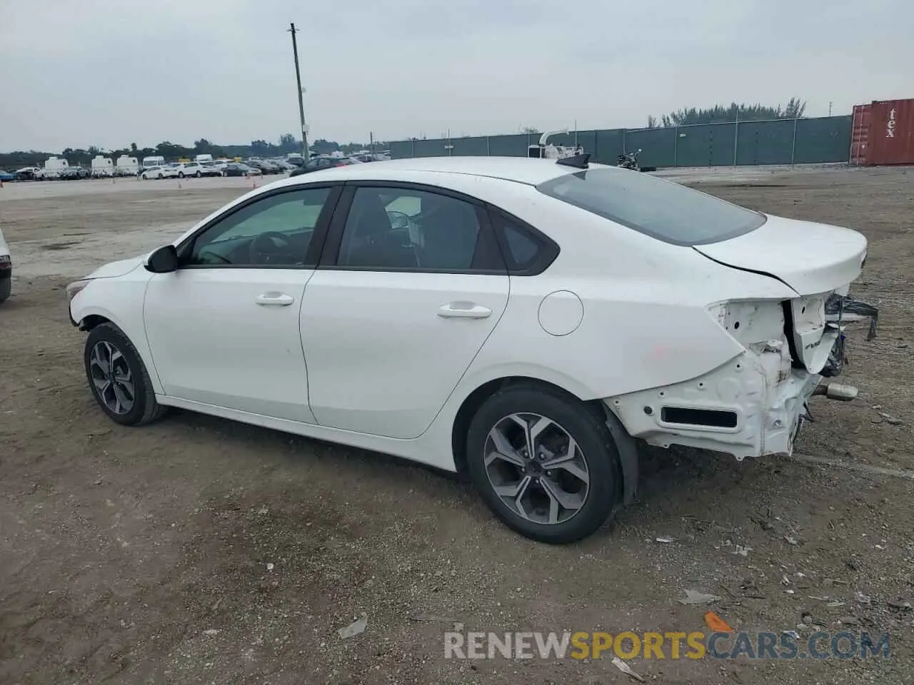2 Photograph of a damaged car 3KPF24AD7KE008653 KIA FORTE 2019