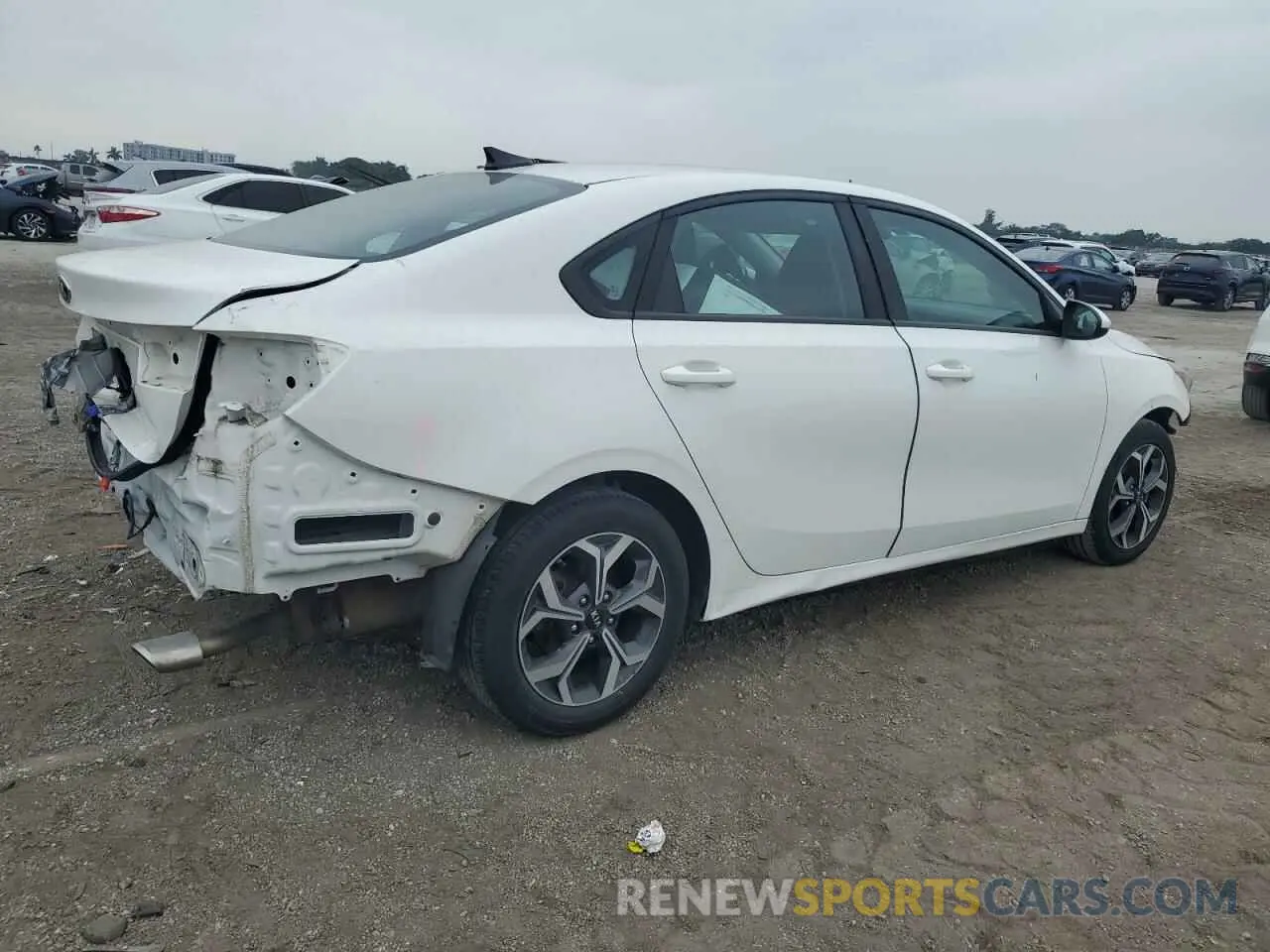 3 Photograph of a damaged car 3KPF24AD7KE008653 KIA FORTE 2019