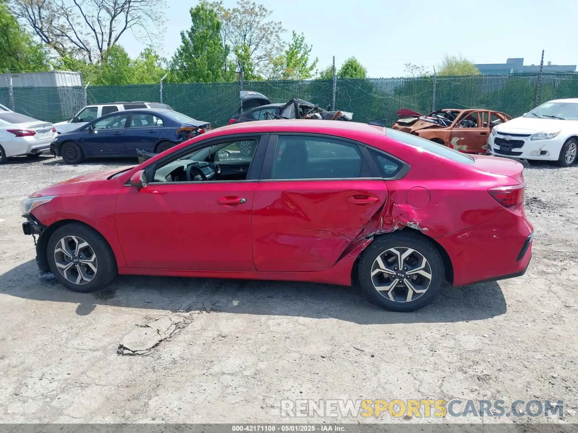 15 Photograph of a damaged car 3KPF24AD7KE036498 KIA FORTE 2019
