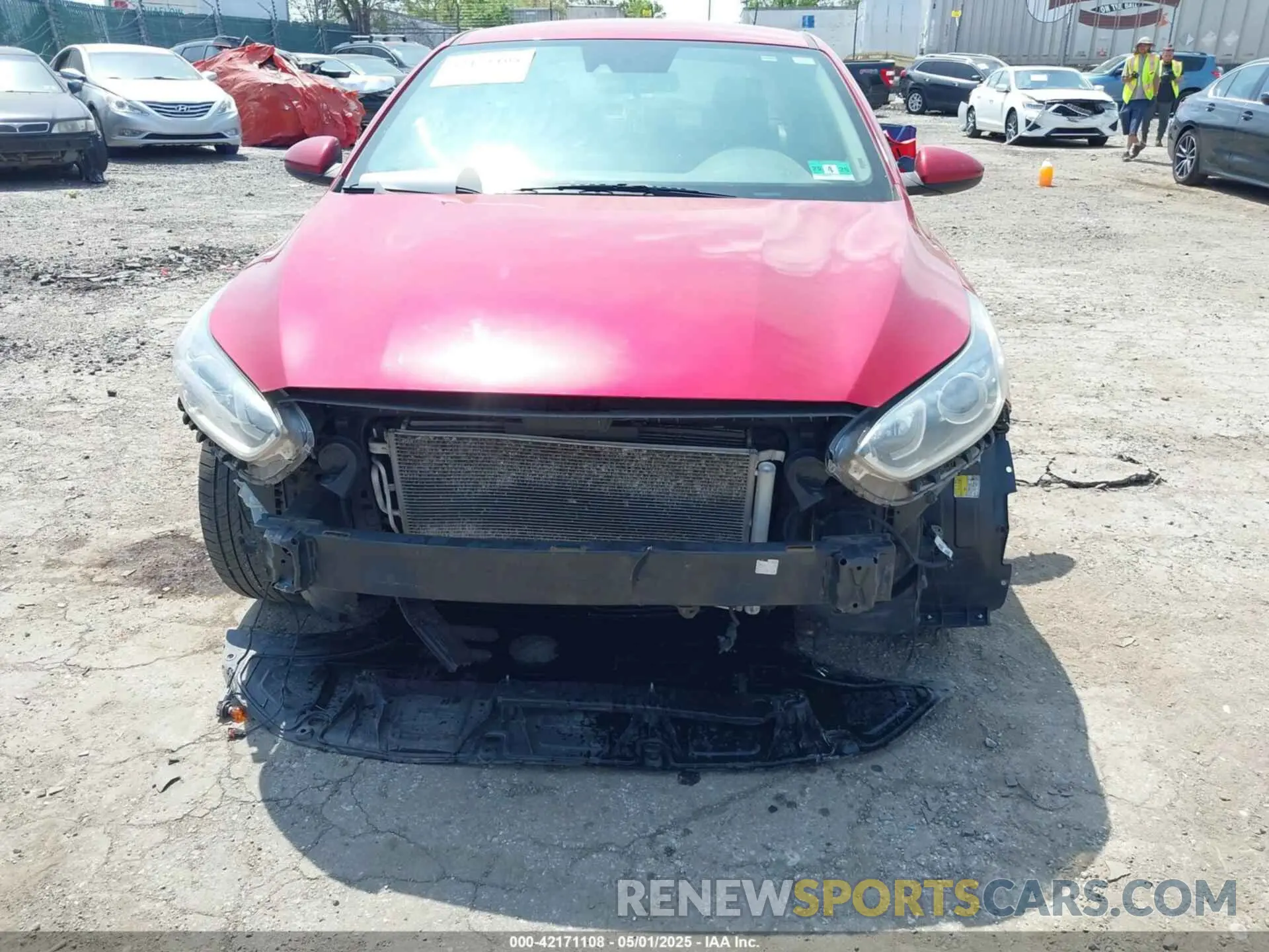 21 Photograph of a damaged car 3KPF24AD7KE036498 KIA FORTE 2019