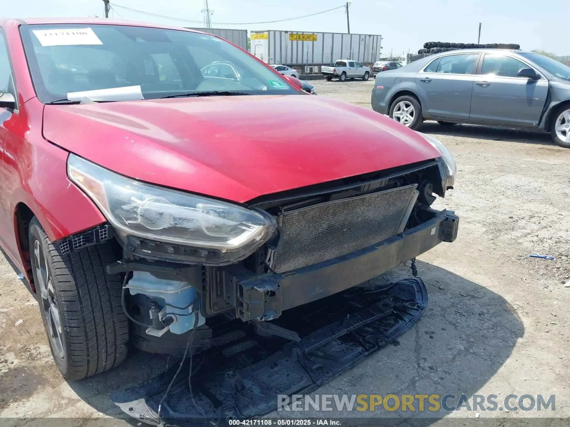 22 Photograph of a damaged car 3KPF24AD7KE036498 KIA FORTE 2019