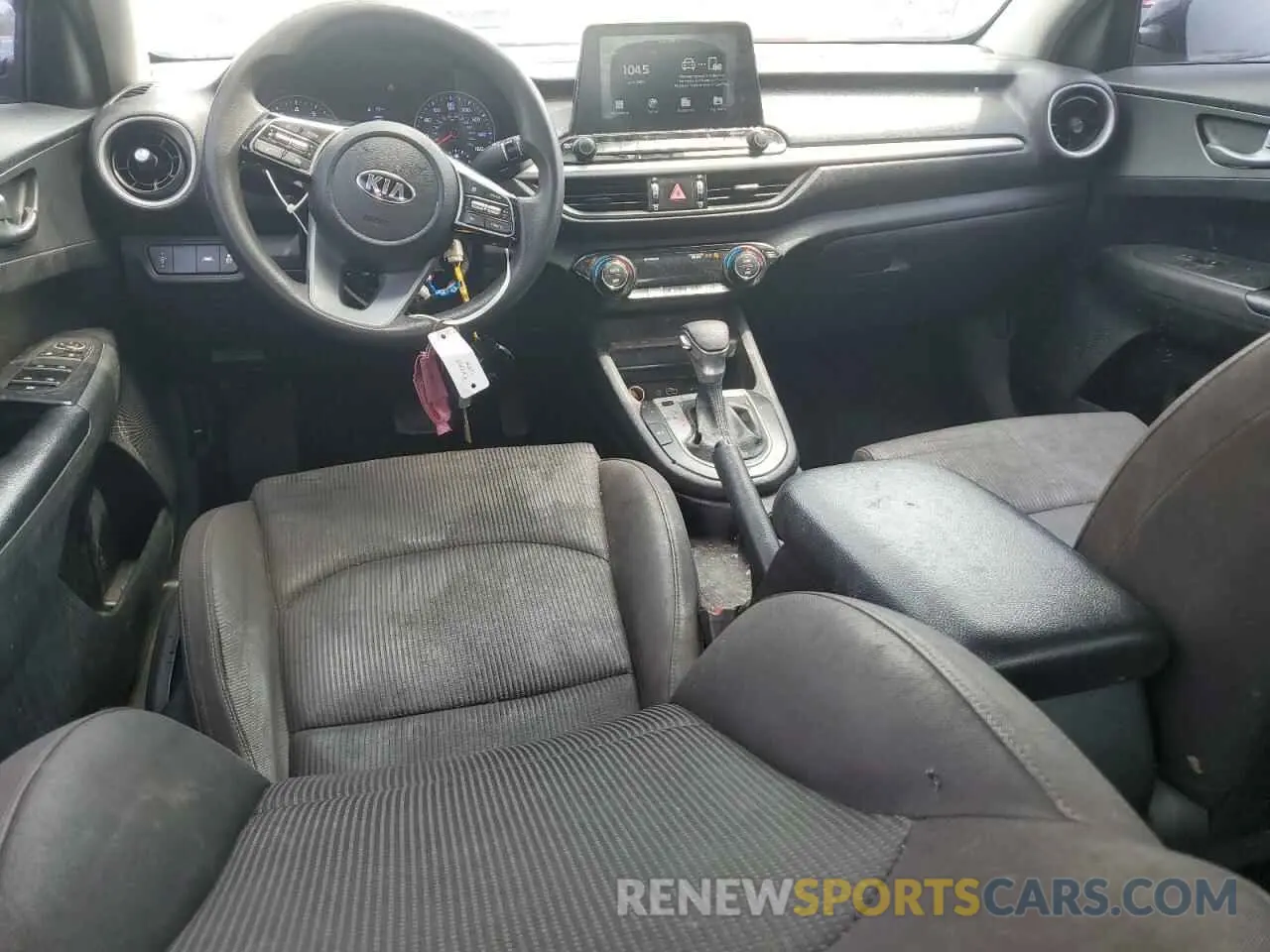 8 Photograph of a damaged car 3KPF24AD7KE044116 KIA FORTE 2019