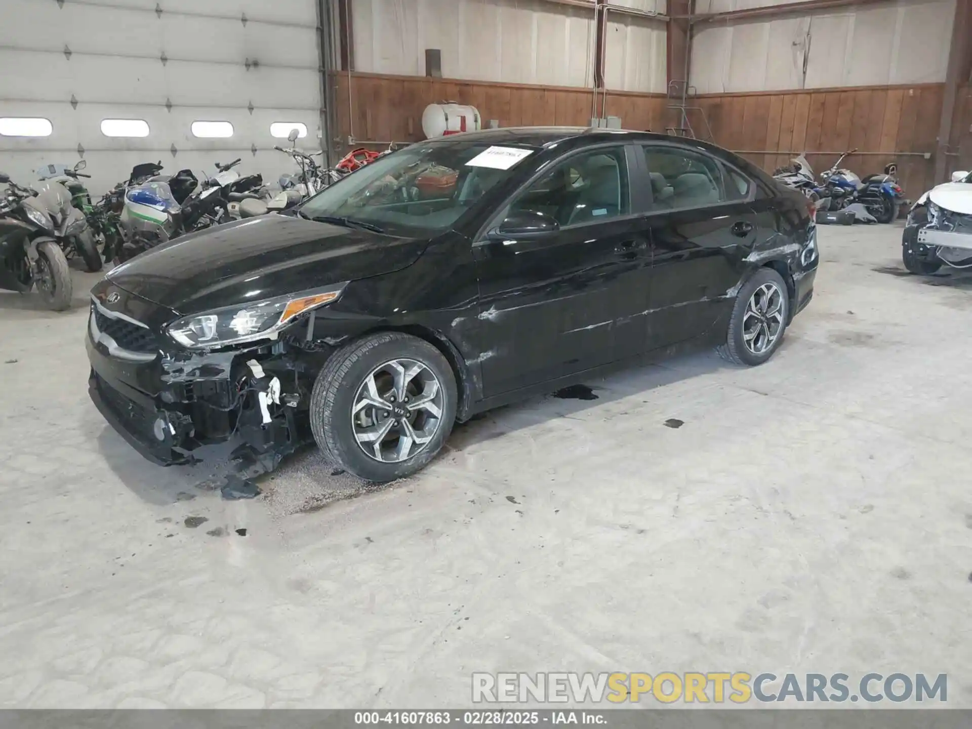 2 Photograph of a damaged car 3KPF24AD7KE047226 KIA FORTE 2019