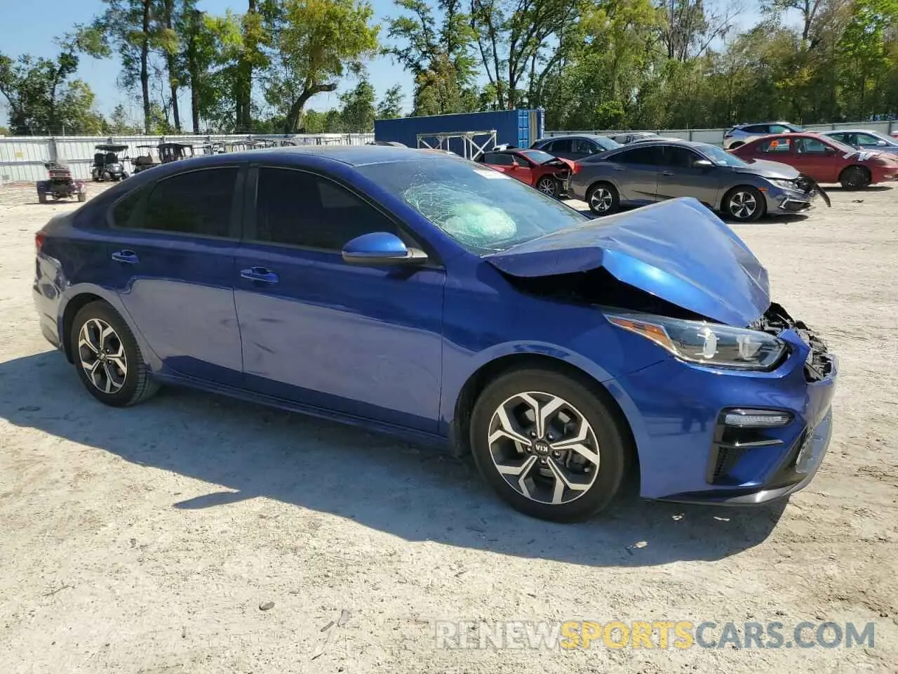 4 Photograph of a damaged car 3KPF24AD7KE051843 KIA FORTE 2019