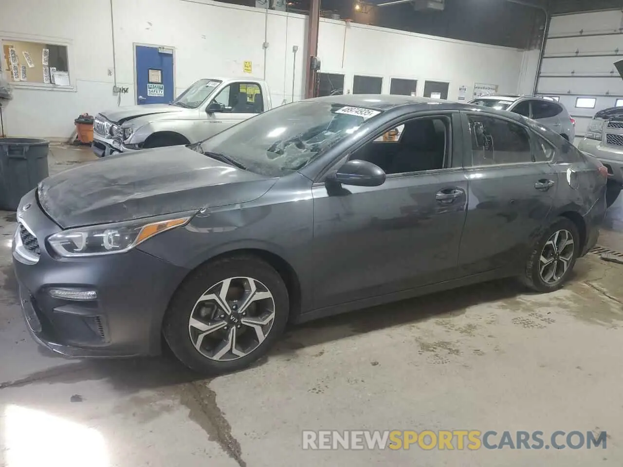 1 Photograph of a damaged car 3KPF24AD7KE072286 KIA FORTE 2019