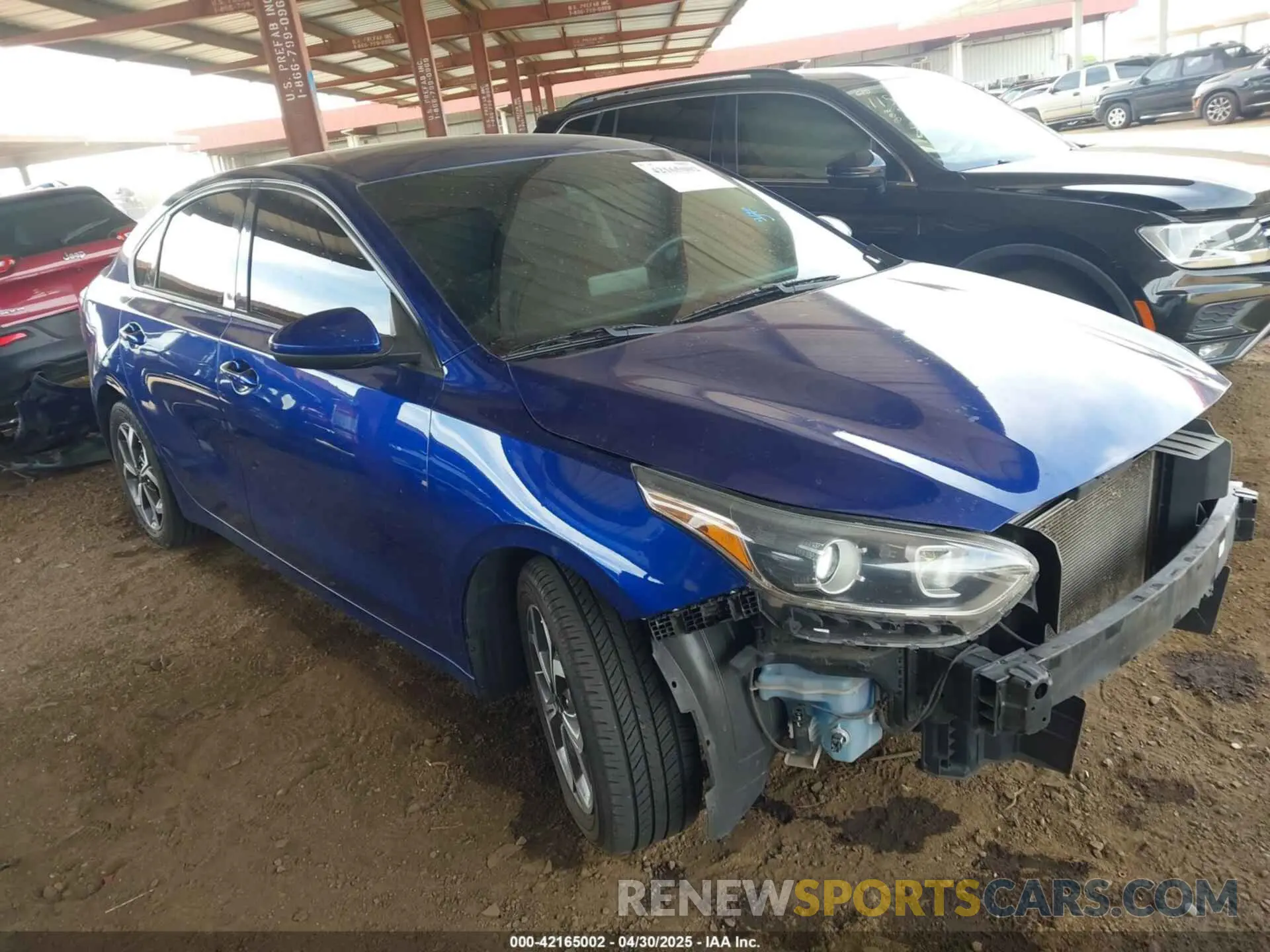 1 Photograph of a damaged car 3KPF24AD7KE072689 KIA FORTE 2019