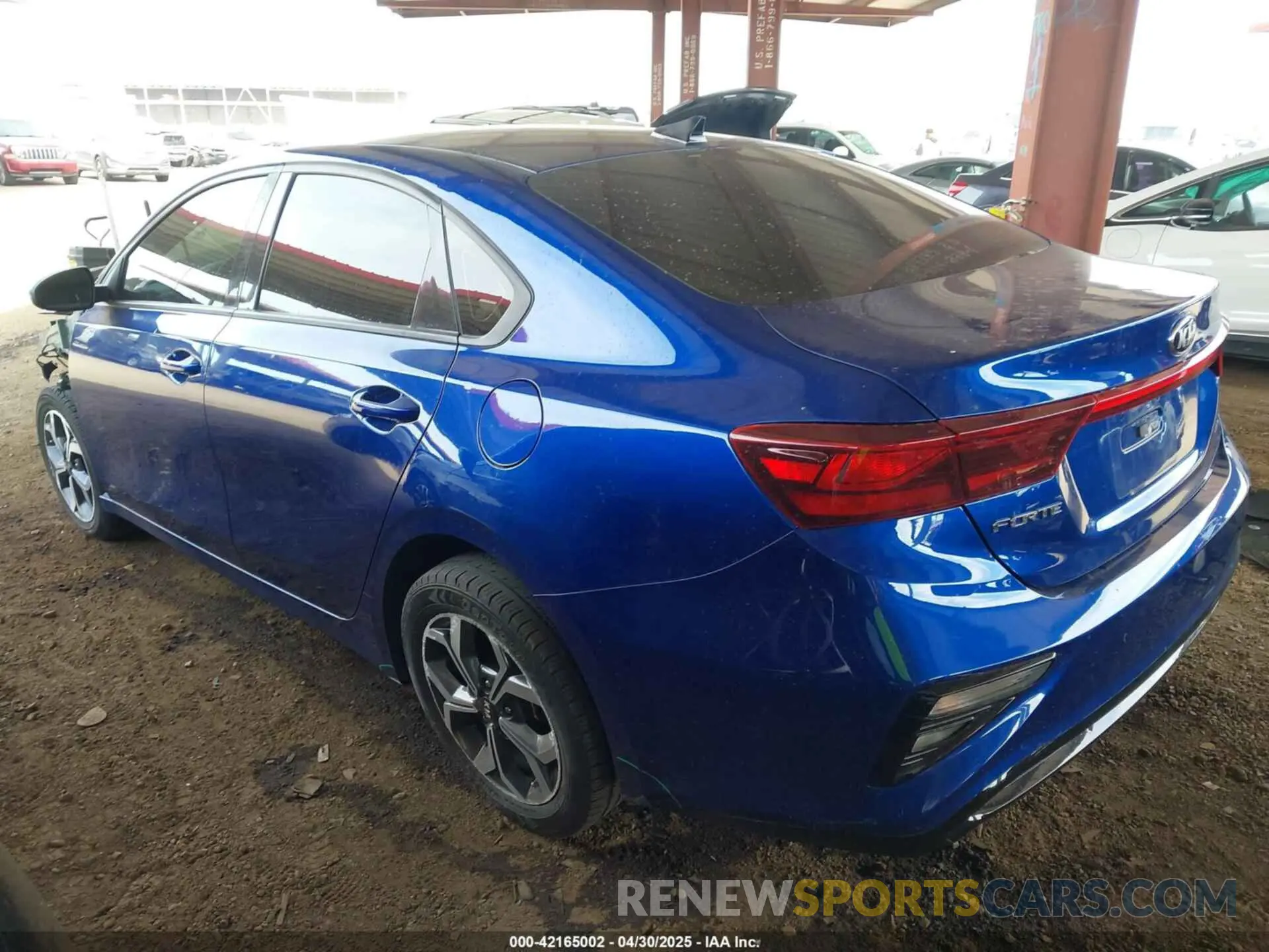 3 Photograph of a damaged car 3KPF24AD7KE072689 KIA FORTE 2019
