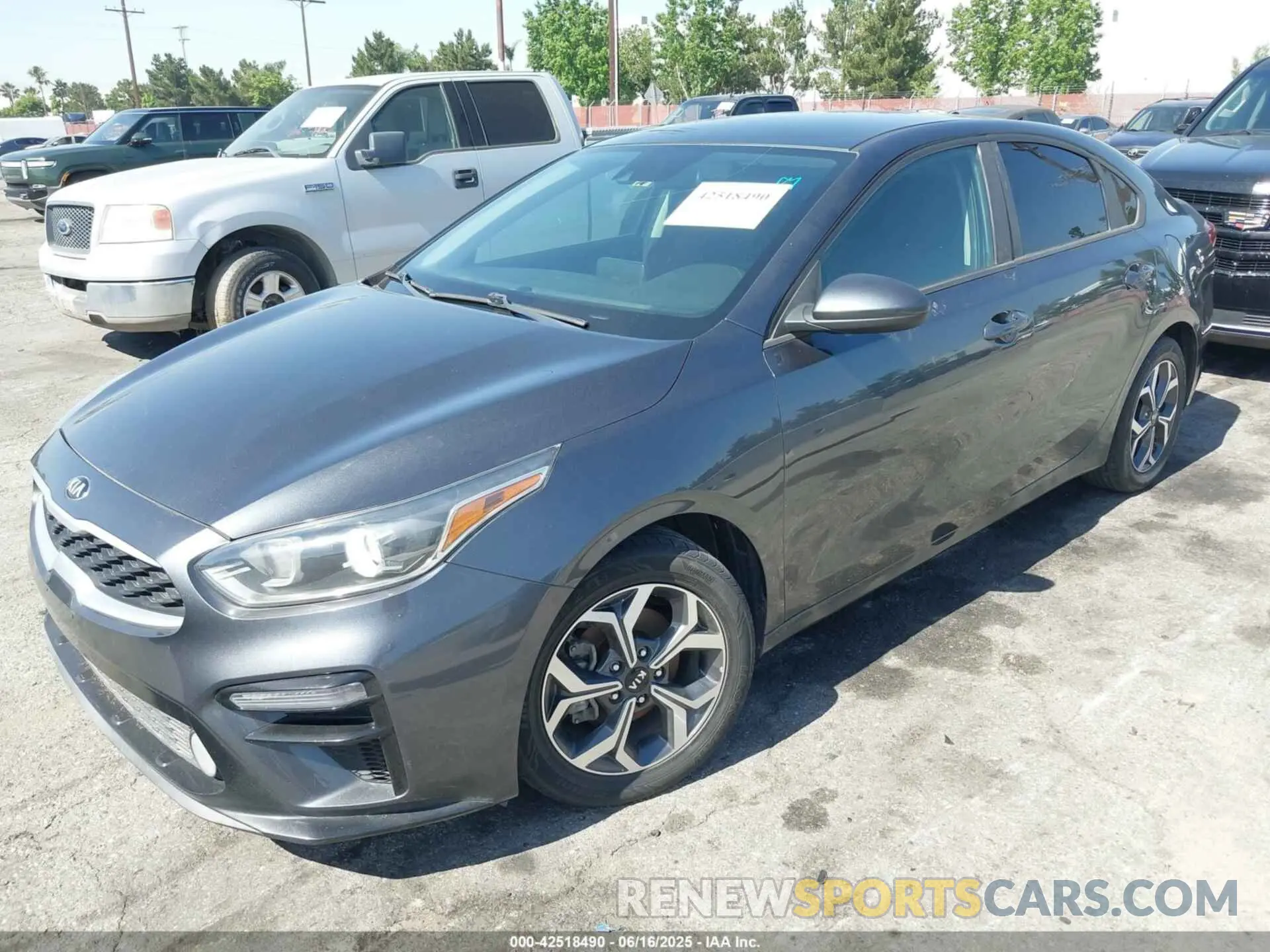 2 Photograph of a damaged car 3KPF24AD7KE090139 KIA FORTE 2019