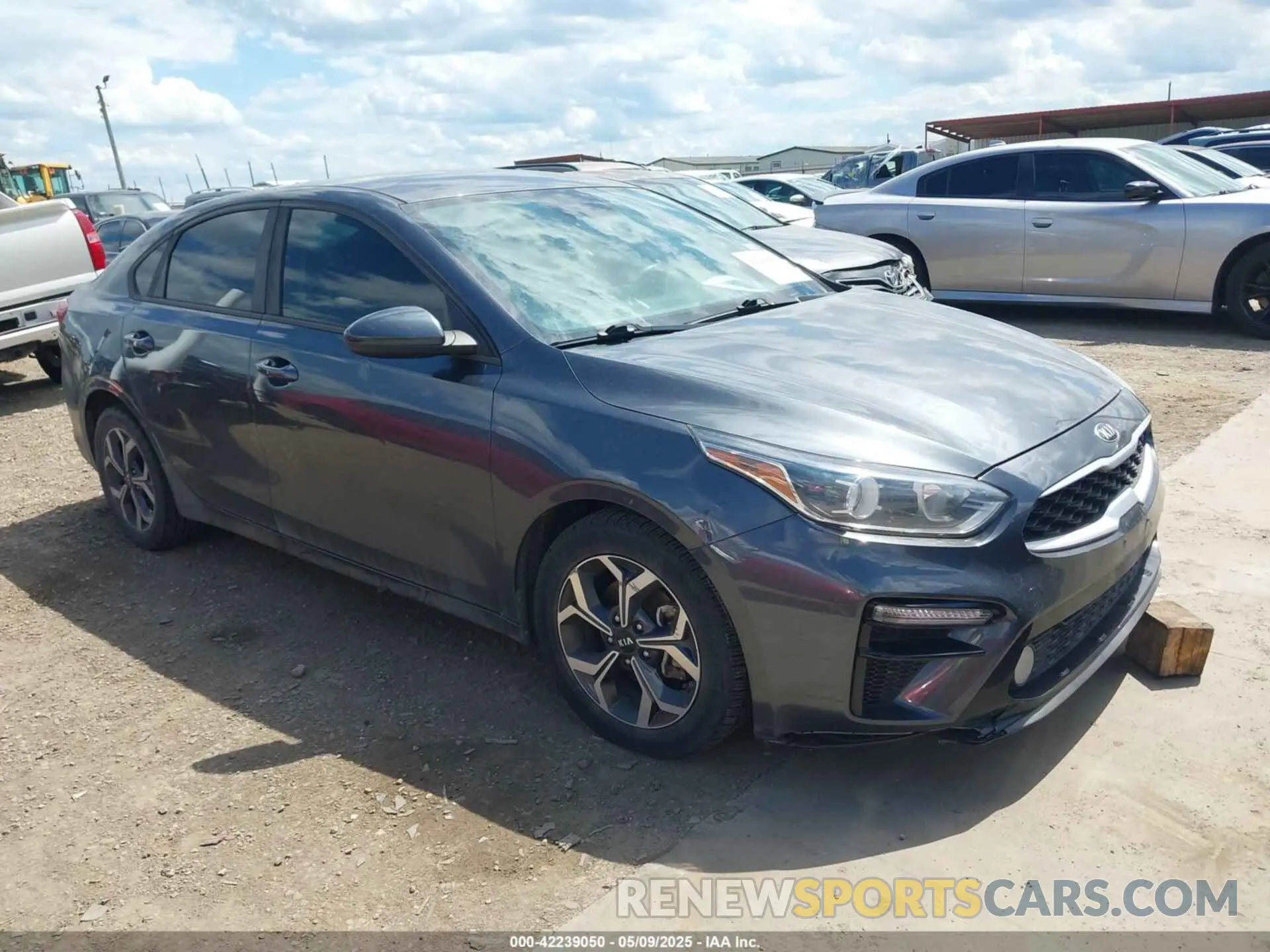 1 Photograph of a damaged car 3KPF24AD7KE090450 KIA FORTE 2019