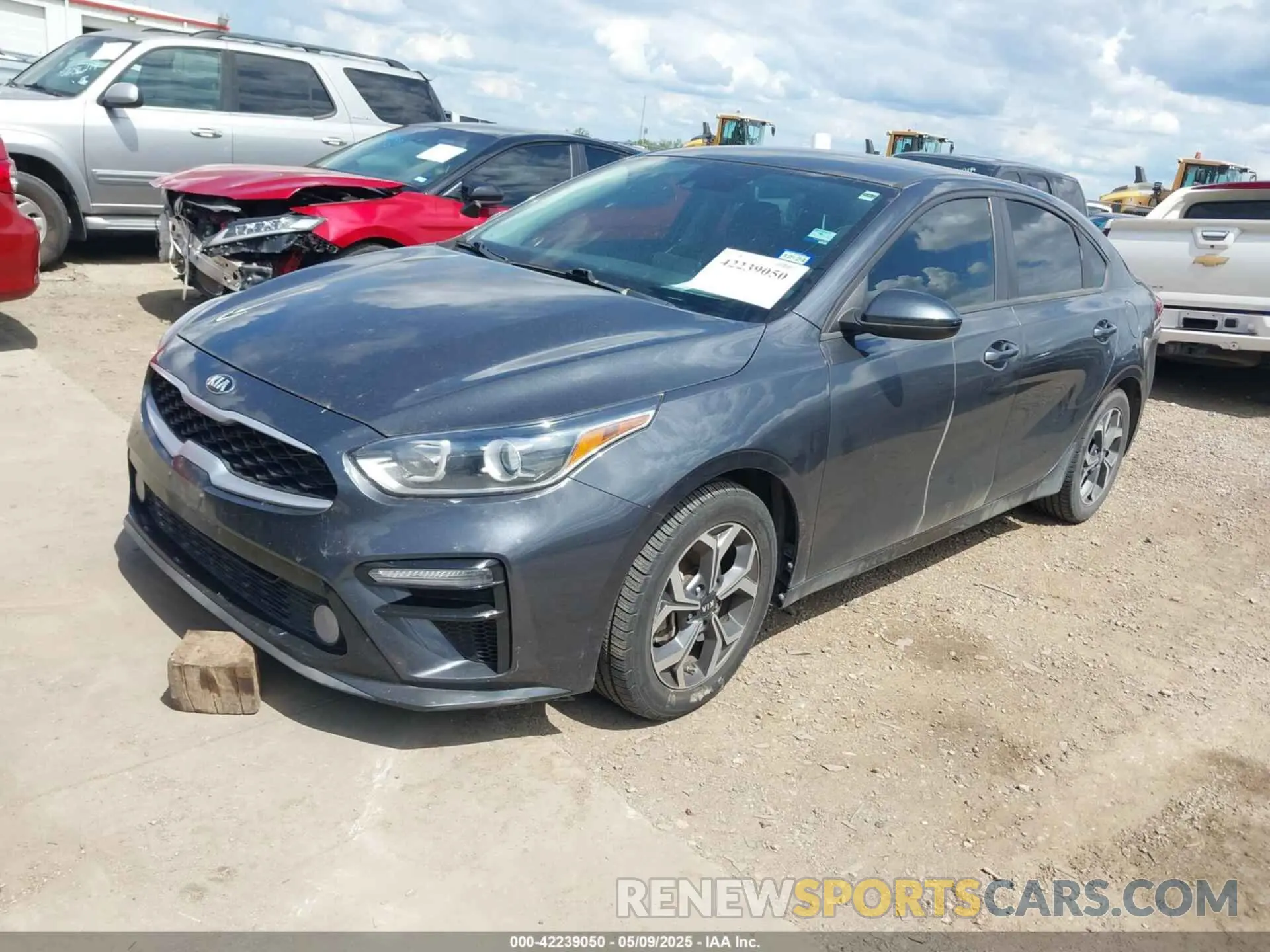 2 Photograph of a damaged car 3KPF24AD7KE090450 KIA FORTE 2019
