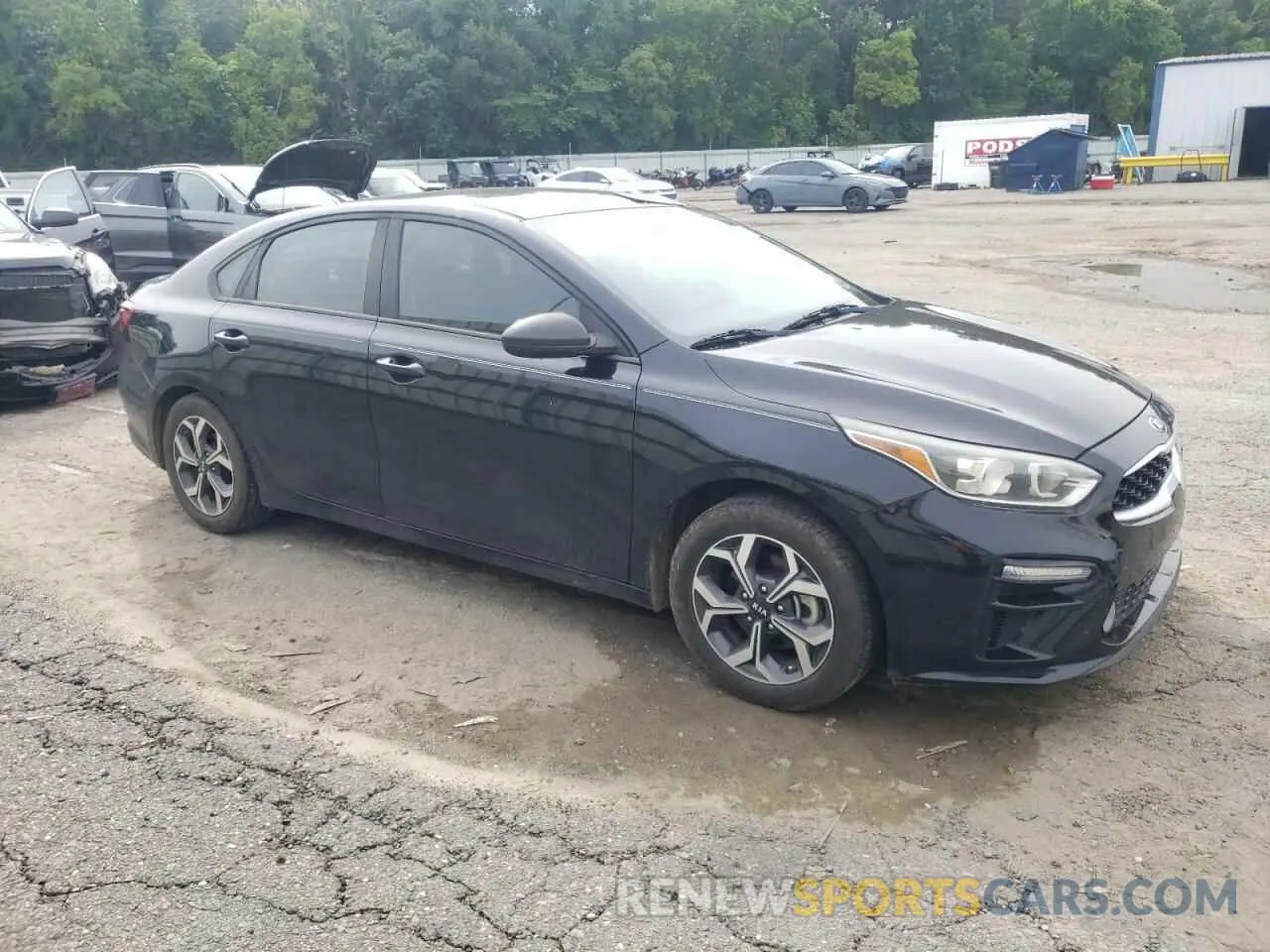 4 Photograph of a damaged car 3KPF24AD7KE091730 KIA FORTE 2019