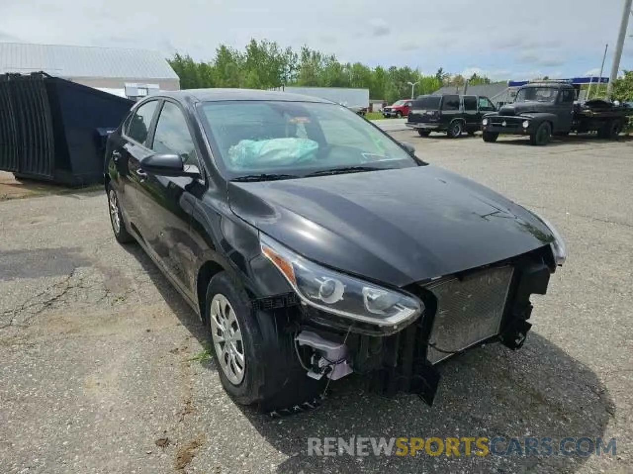 1 Photograph of a damaged car 3KPF24AD7KE097706 KIA FORTE 2019
