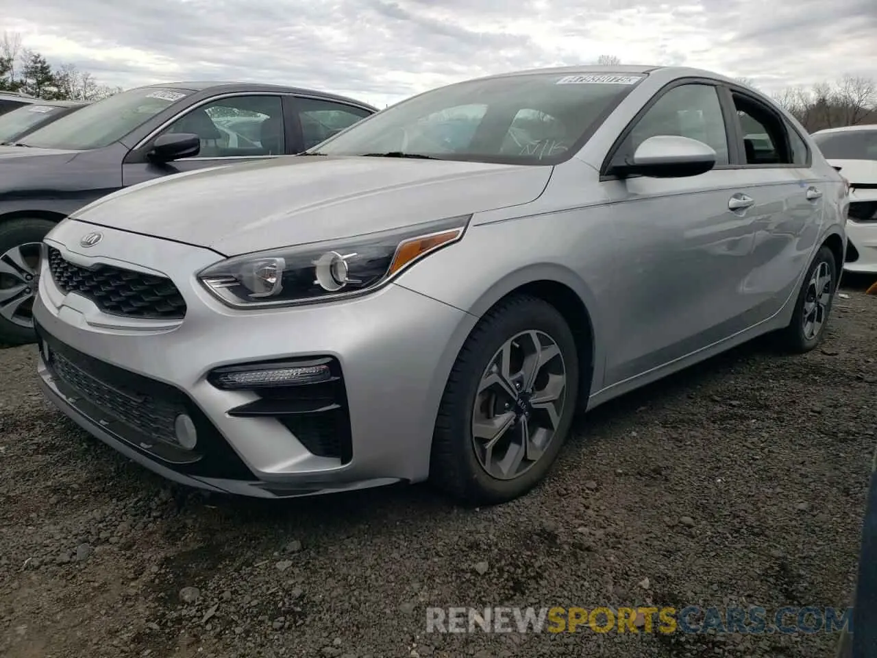 1 Photograph of a damaged car 3KPF24AD7KE103178 KIA FORTE 2019