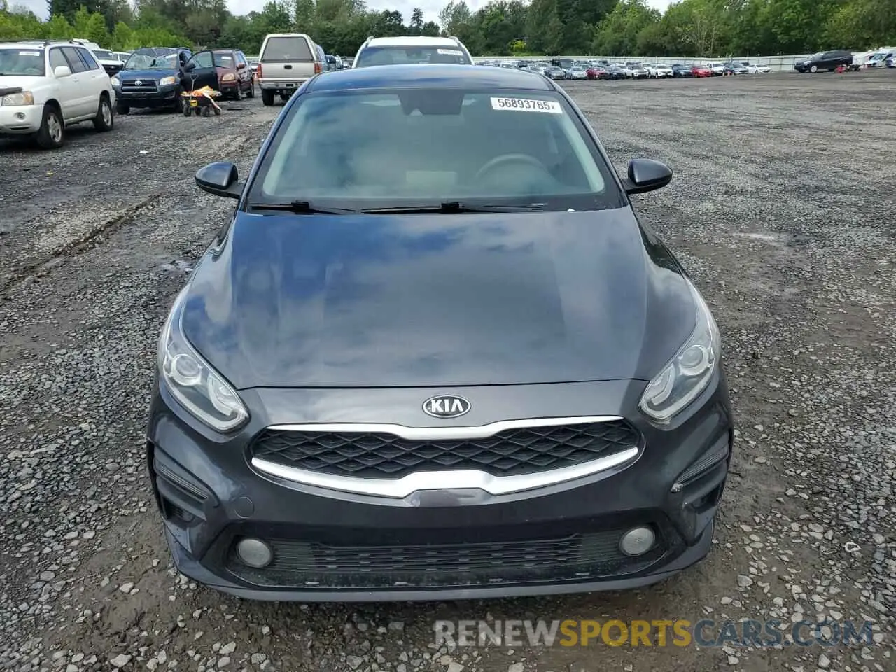 5 Photograph of a damaged car 3KPF24AD7KE106453 KIA FORTE 2019