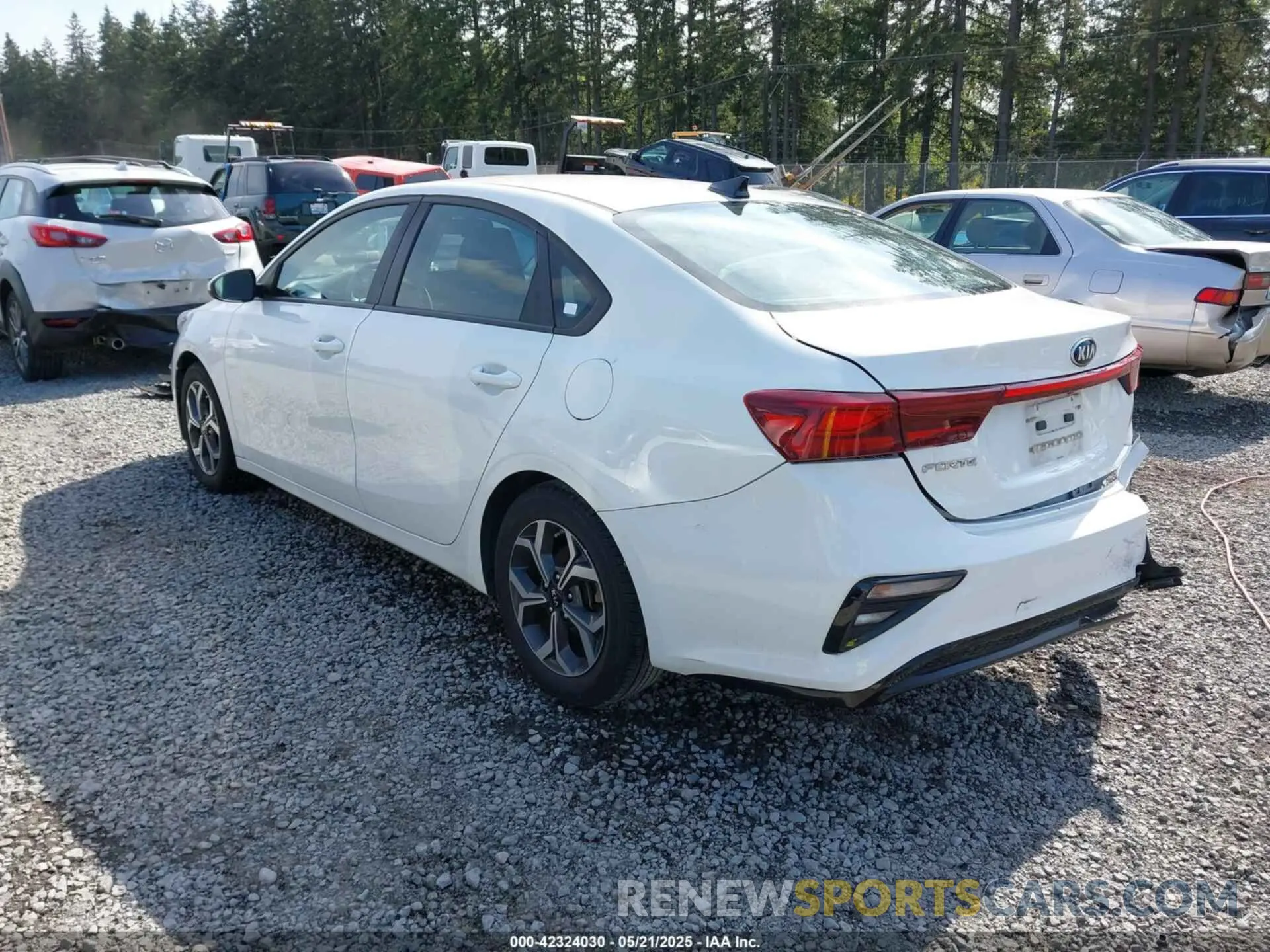 3 Photograph of a damaged car 3KPF24AD7KE114424 KIA FORTE 2019