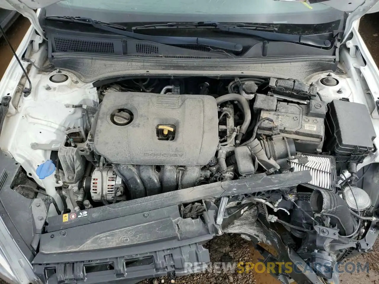 11 Photograph of a damaged car 3KPF24AD7KE121888 KIA FORTE 2019