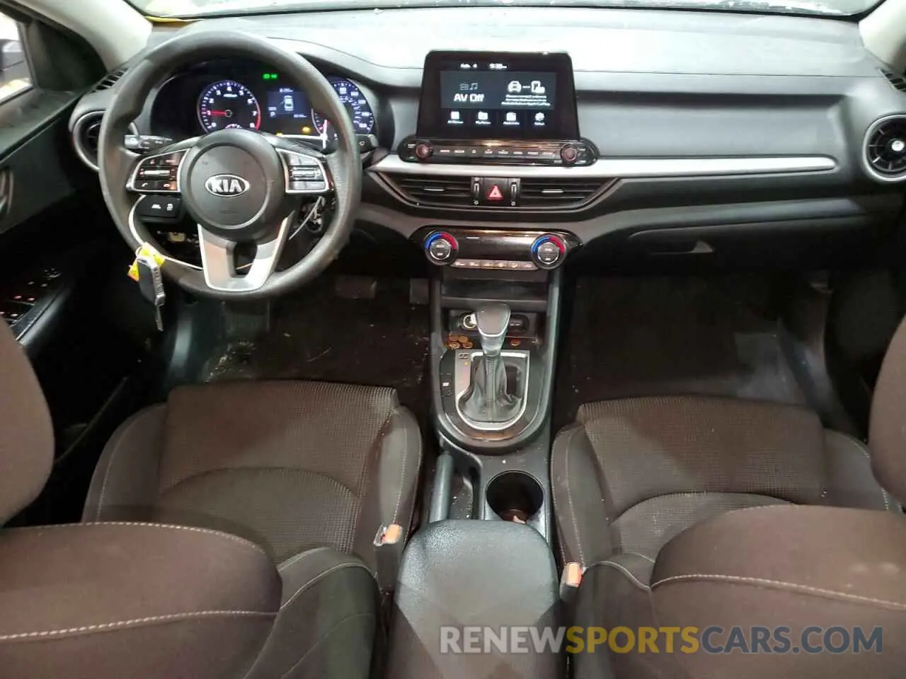8 Photograph of a damaged car 3KPF24AD7KE126282 KIA FORTE 2019