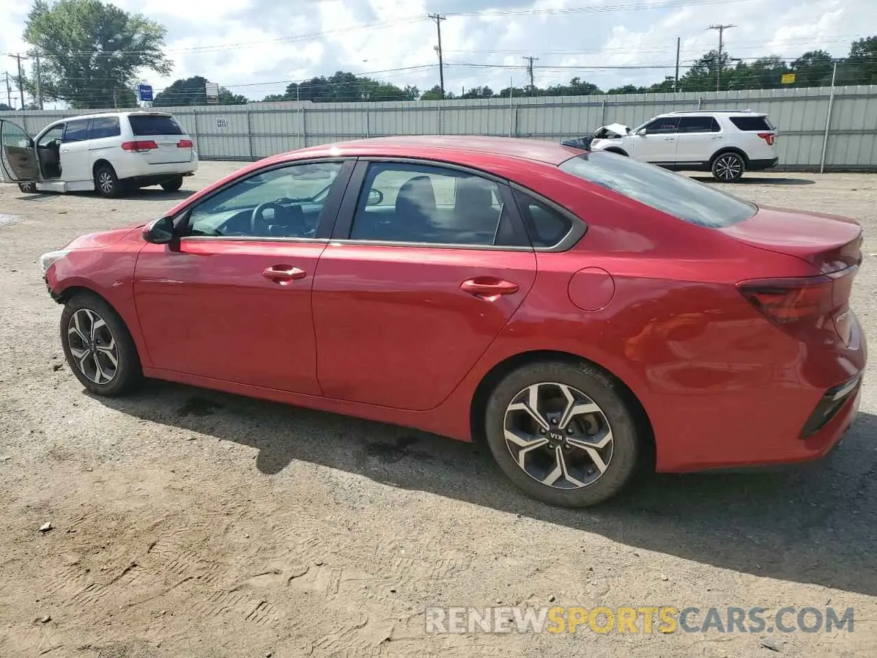 2 Photograph of a damaged car 3KPF24AD7KE131028 KIA FORTE 2019