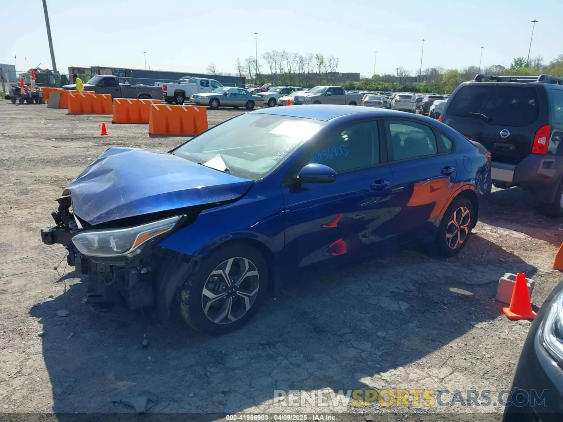 14 Photograph of a damaged car 3KPF24AD7KE133295 KIA FORTE 2019