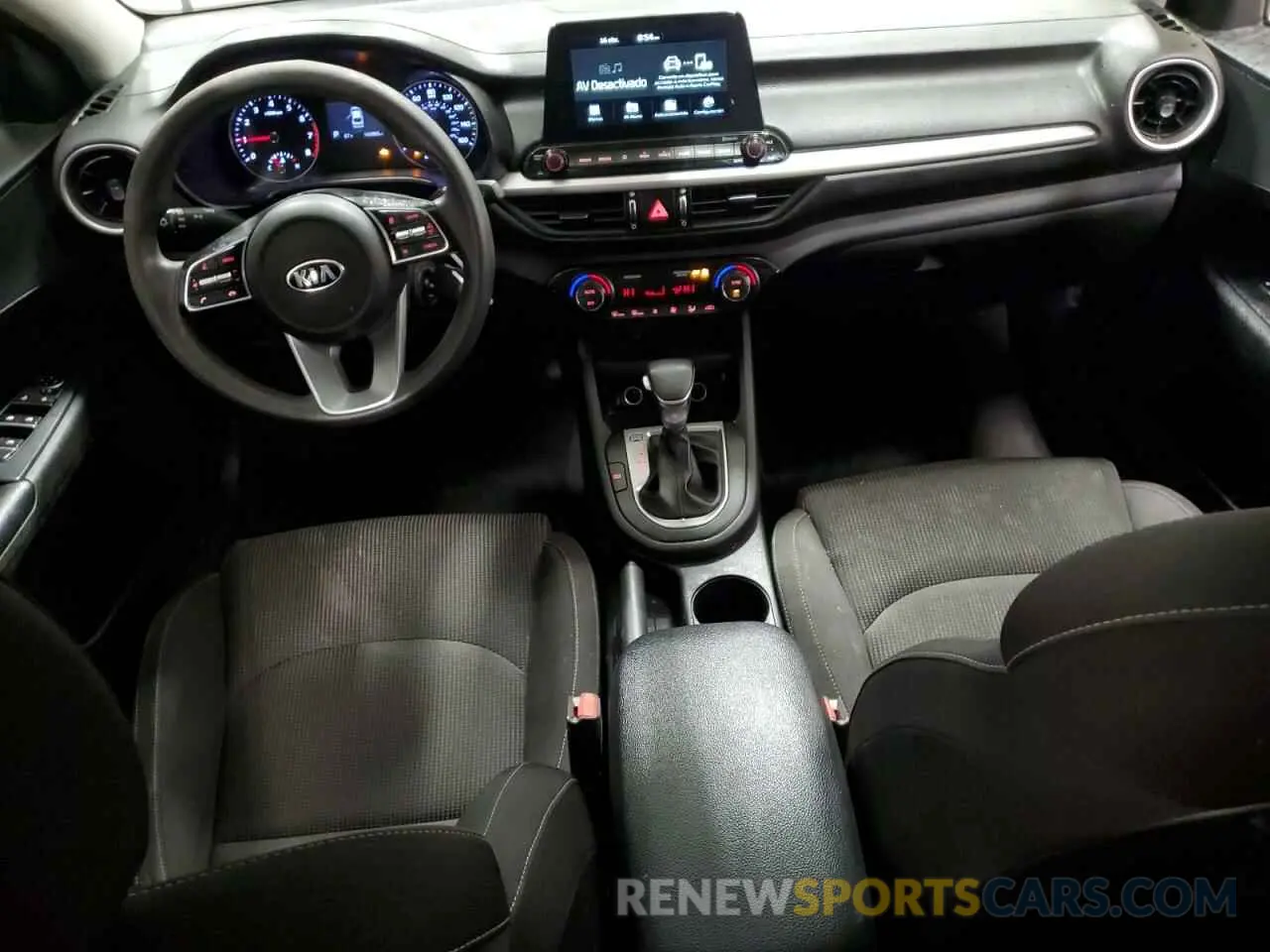 8 Photograph of a damaged car 3KPF24AD7KE136939 KIA FORTE 2019