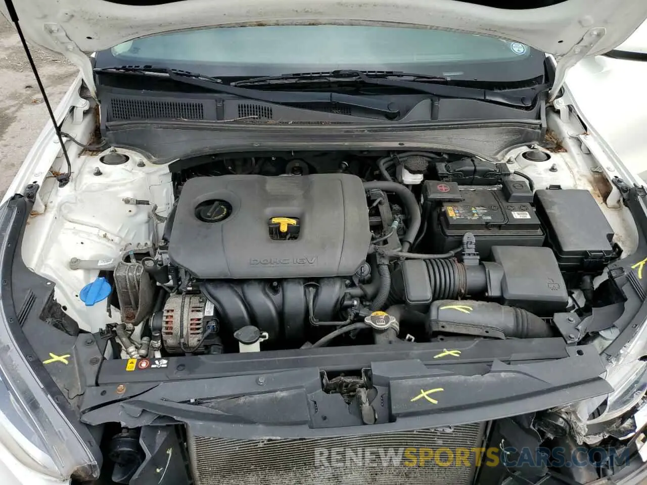 11 Photograph of a damaged car 3KPF24AD8KE006295 KIA FORTE 2019