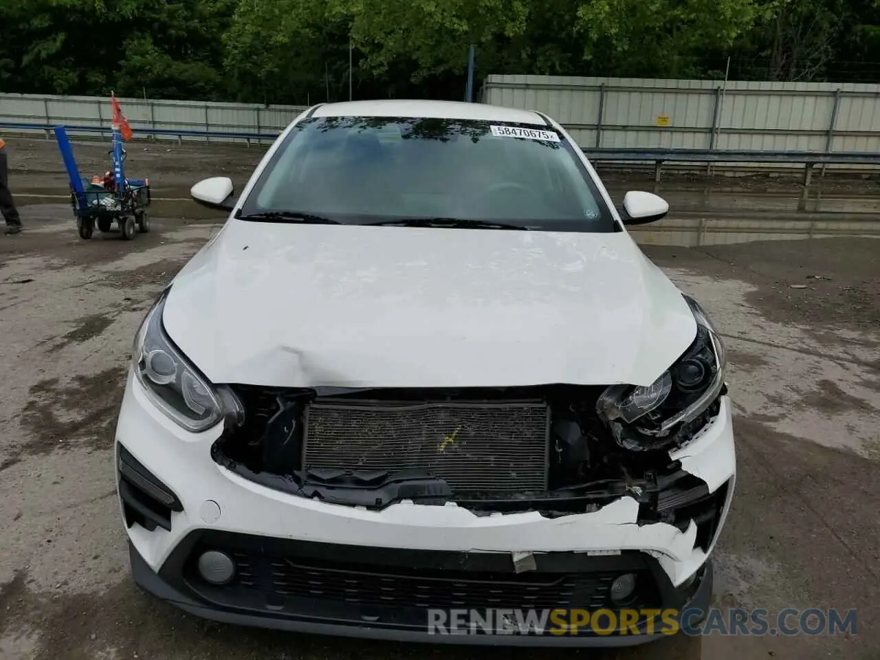 5 Photograph of a damaged car 3KPF24AD8KE006295 KIA FORTE 2019