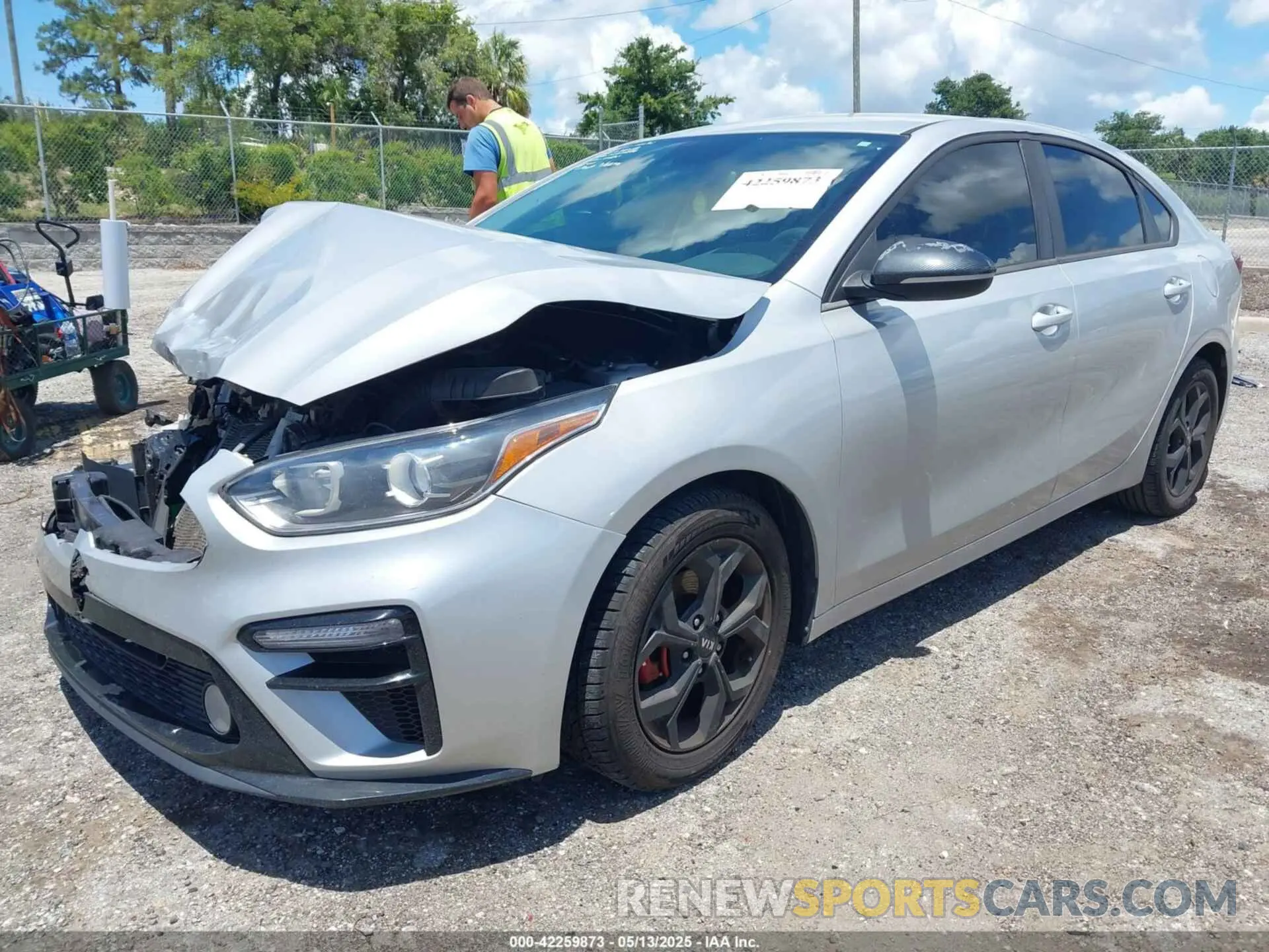 2 Photograph of a damaged car 3KPF24AD8KE006880 KIA FORTE 2019