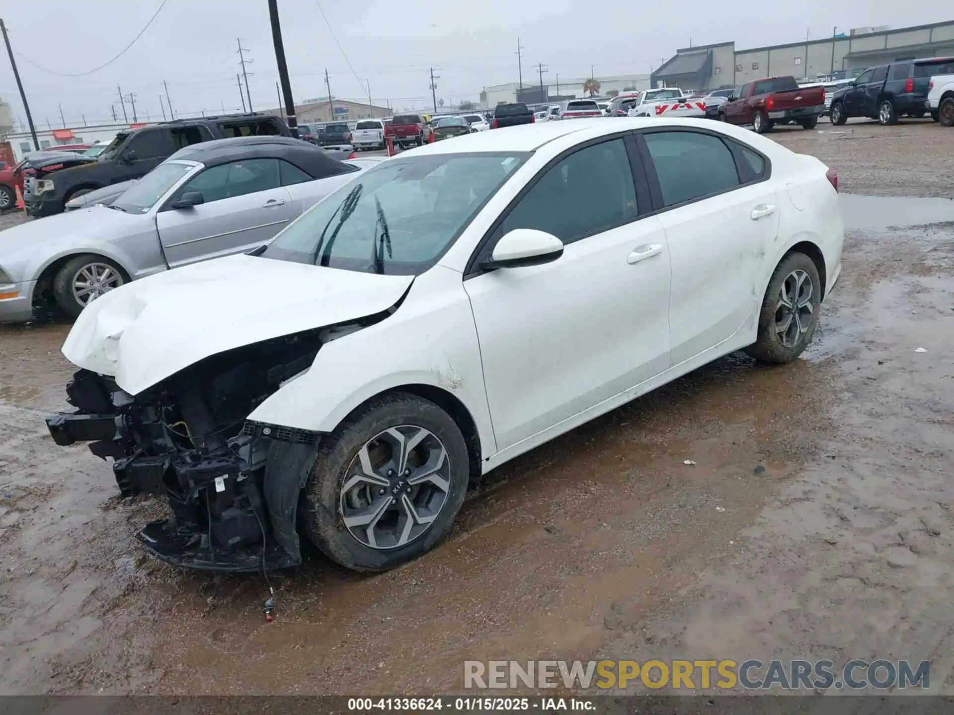 2 Photograph of a damaged car 3KPF24AD8KE008550 KIA FORTE 2019