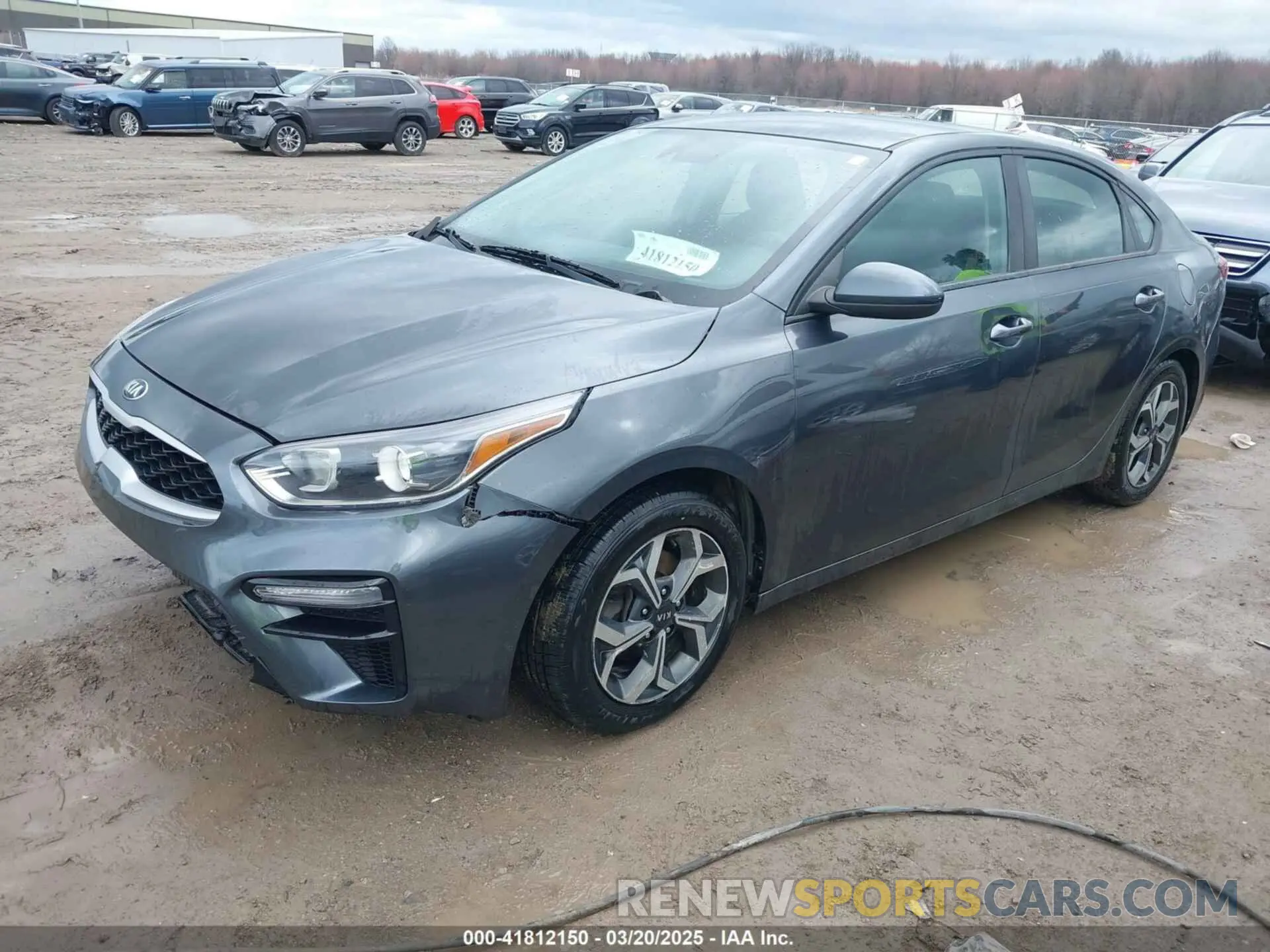 2 Photograph of a damaged car 3KPF24AD8KE009360 KIA FORTE 2019