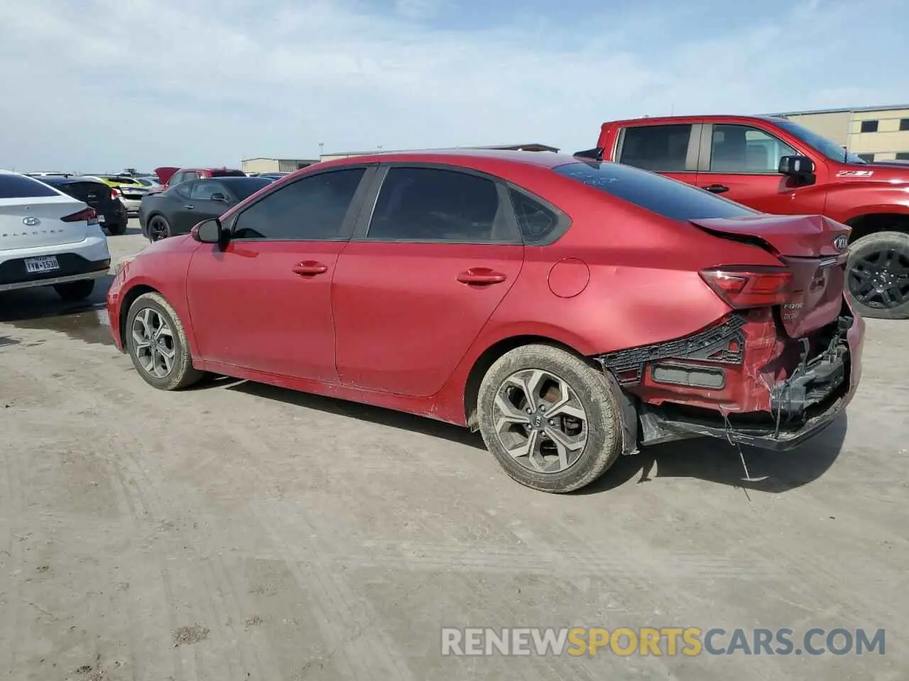 2 Photograph of a damaged car 3KPF24AD8KE009990 KIA FORTE 2019