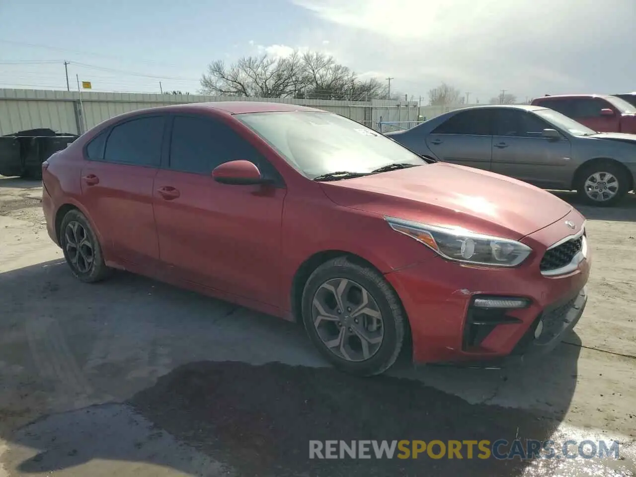 4 Photograph of a damaged car 3KPF24AD8KE009990 KIA FORTE 2019