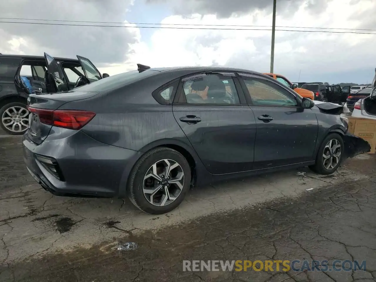 3 Photograph of a damaged car 3KPF24AD8KE013876 KIA FORTE 2019