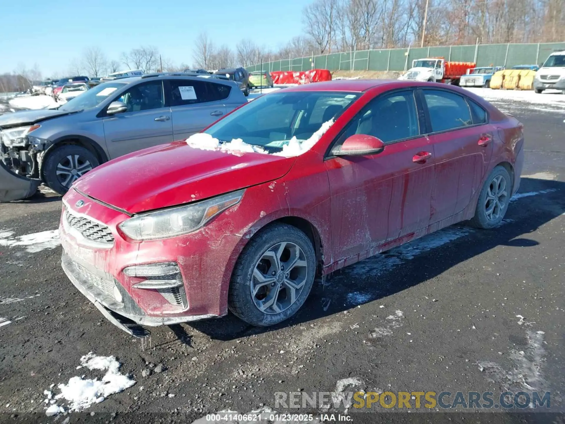 2 Photograph of a damaged car 3KPF24AD8KE022075 KIA FORTE 2019