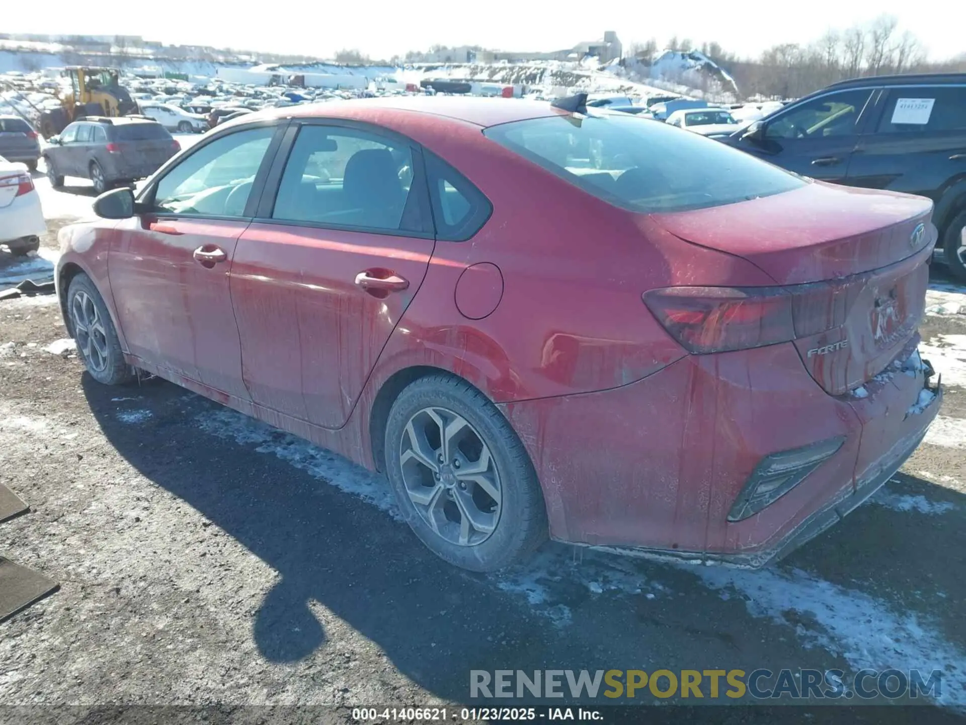 3 Photograph of a damaged car 3KPF24AD8KE022075 KIA FORTE 2019