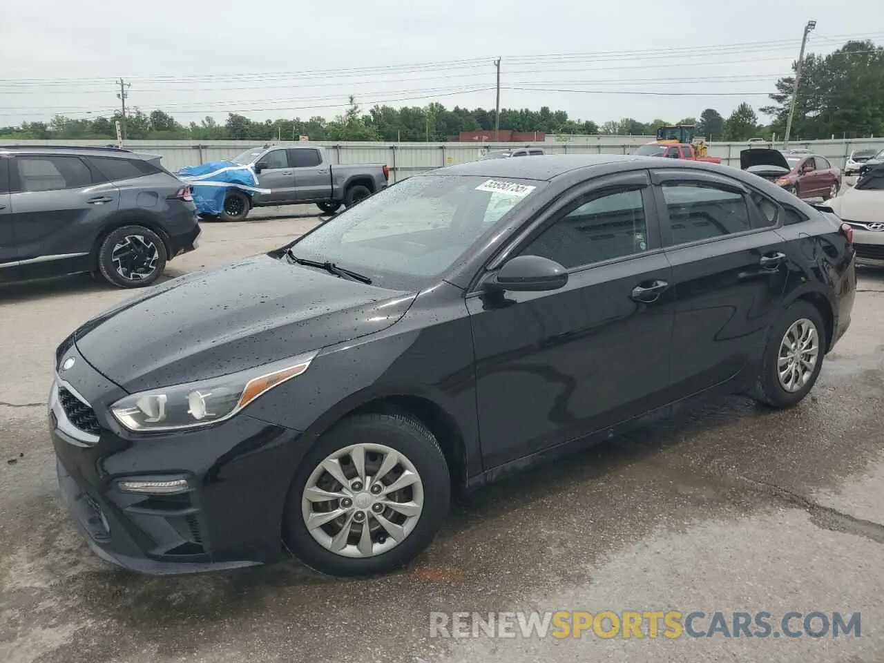 1 Photograph of a damaged car 3KPF24AD8KE027115 KIA FORTE 2019