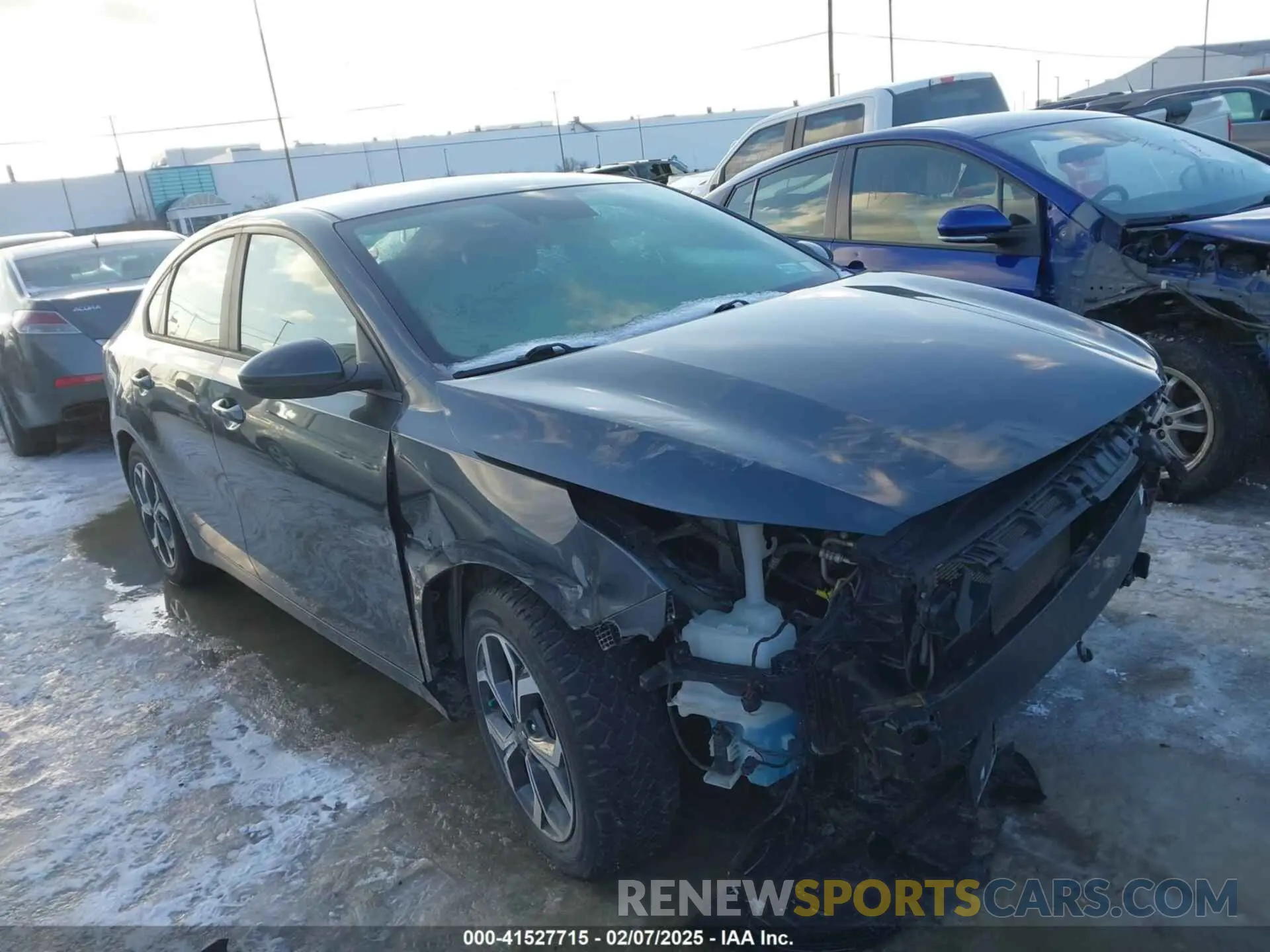 1 Photograph of a damaged car 3KPF24AD8KE032525 KIA FORTE 2019