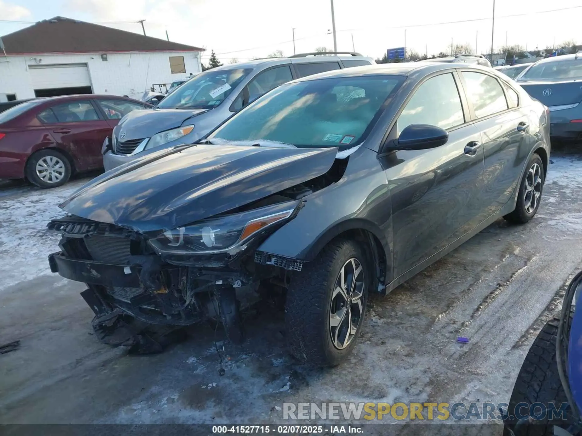 2 Photograph of a damaged car 3KPF24AD8KE032525 KIA FORTE 2019