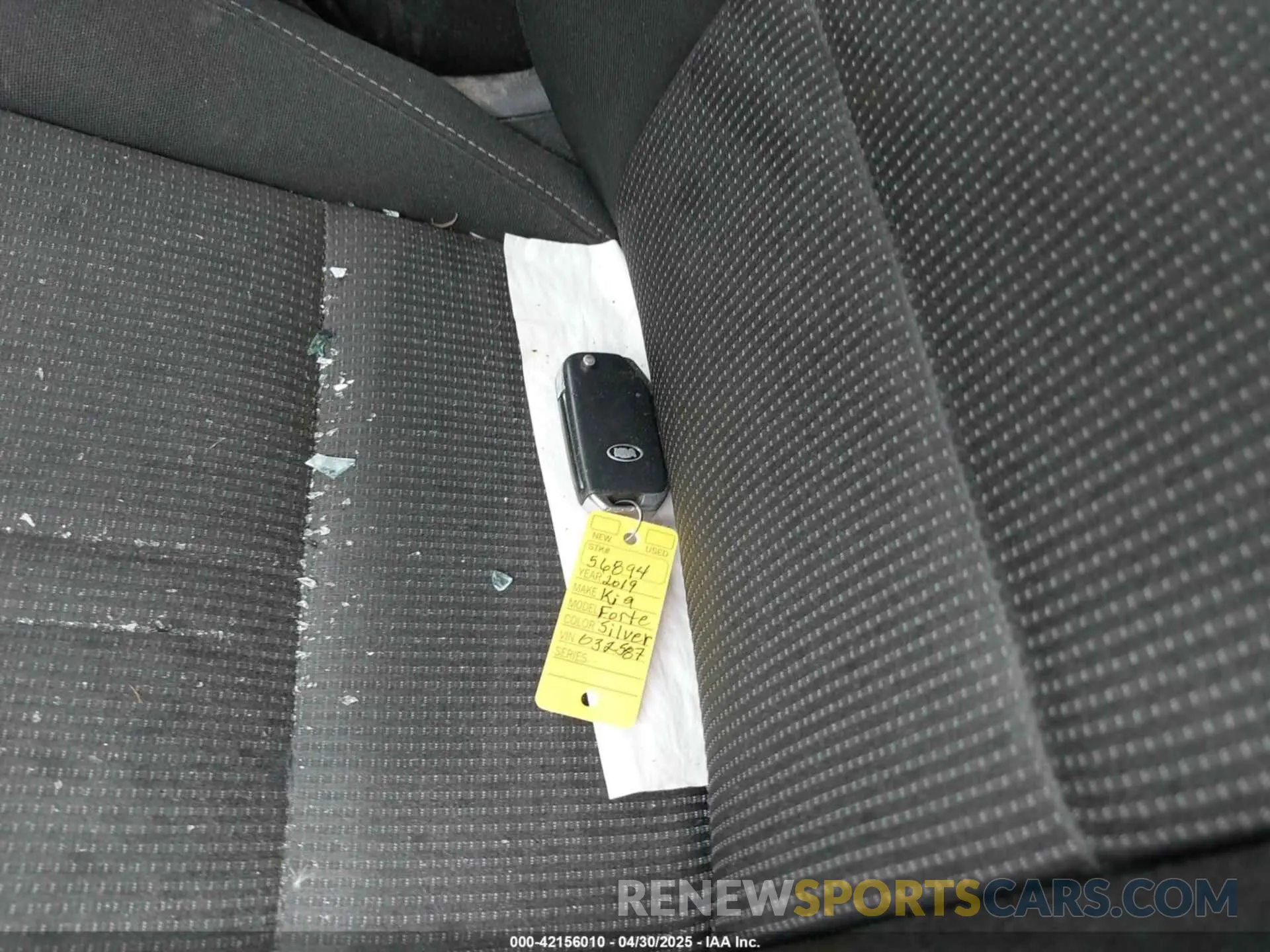 11 Photograph of a damaged car 3KPF24AD8KE032587 KIA FORTE 2019