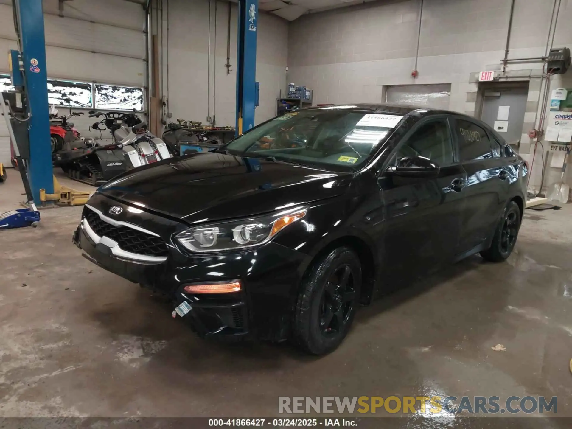 2 Photograph of a damaged car 3KPF24AD8KE051981 KIA FORTE 2019