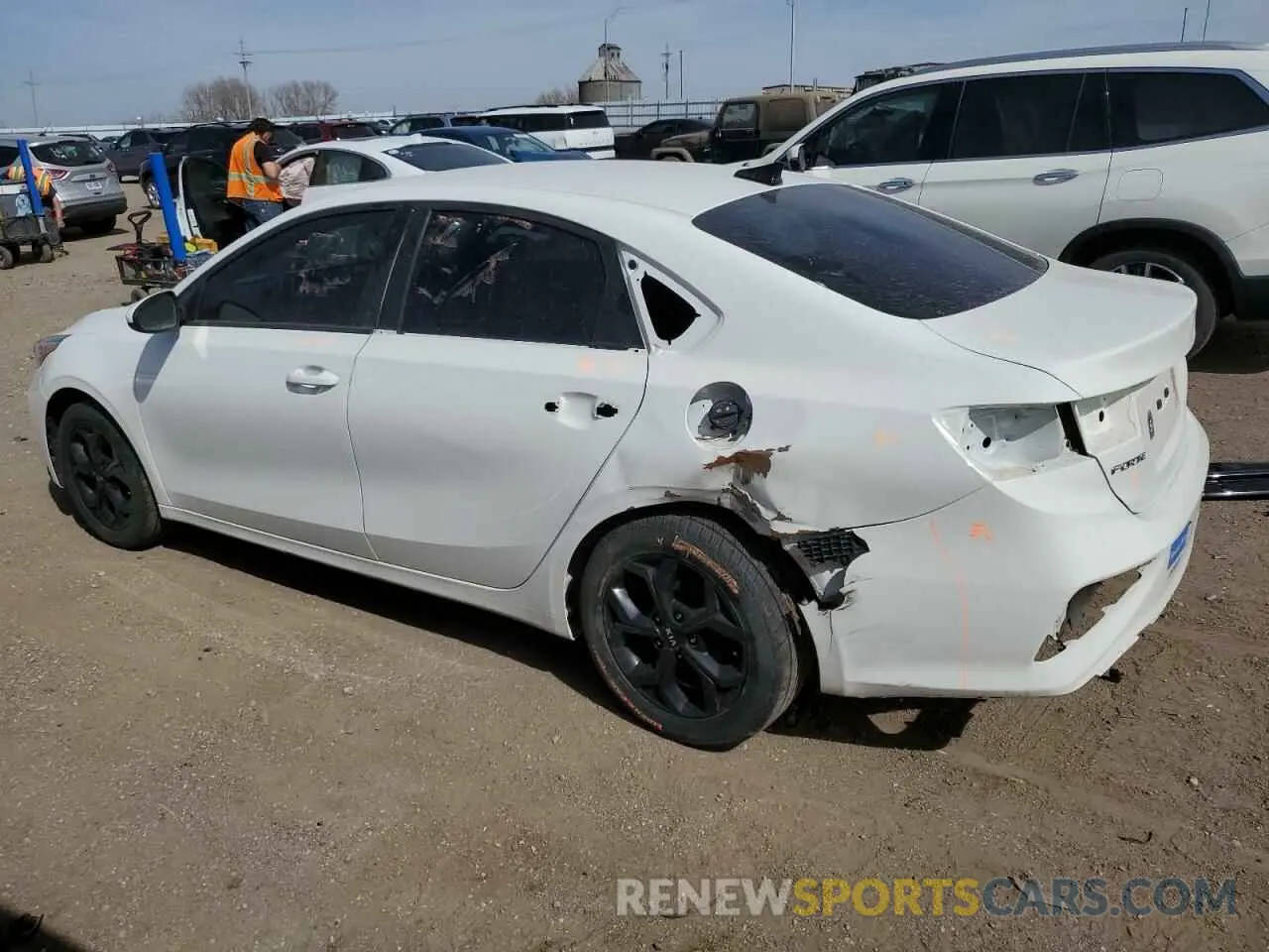 2 Photograph of a damaged car 3KPF24AD8KE055450 KIA FORTE 2019
