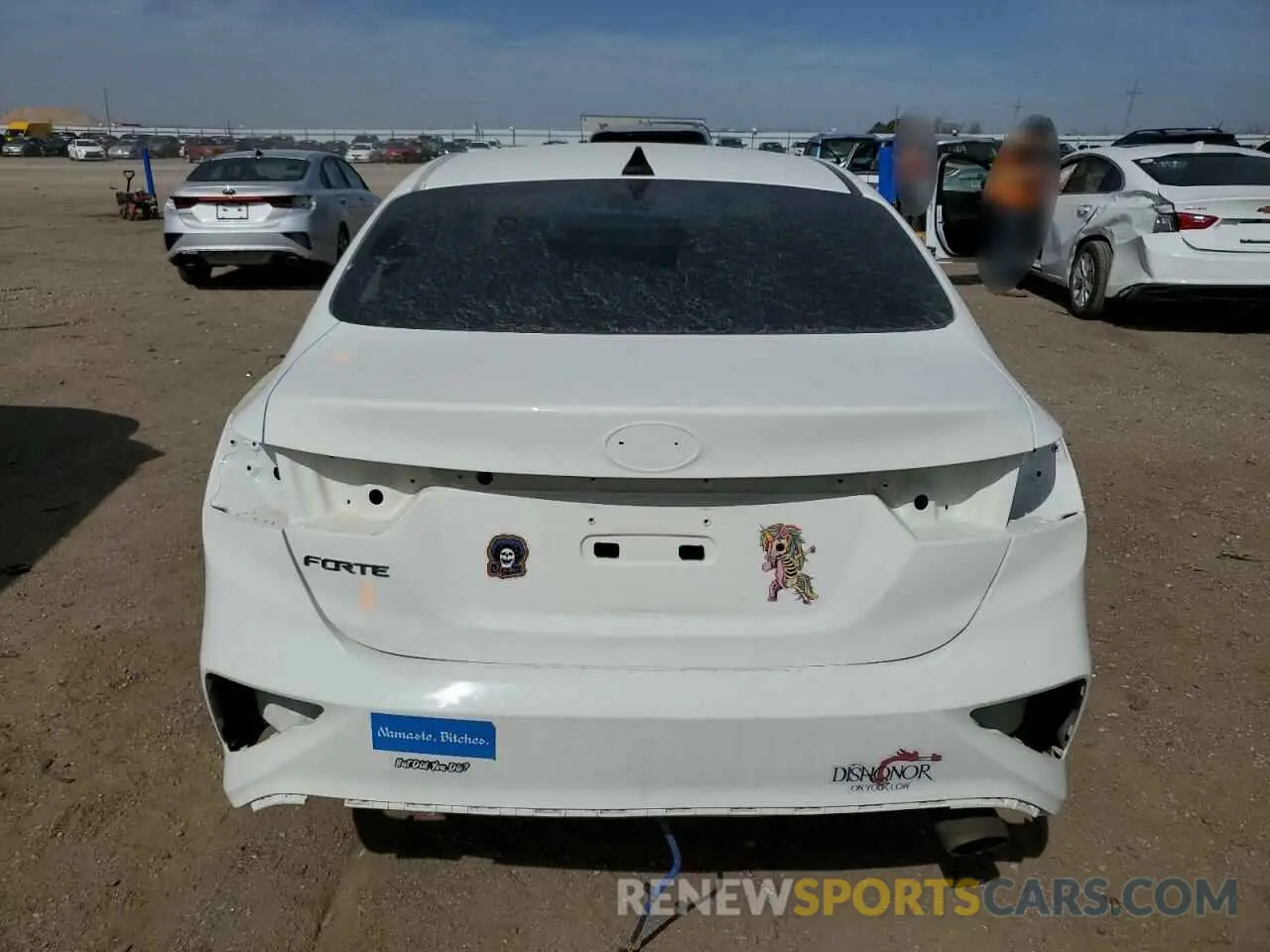 6 Photograph of a damaged car 3KPF24AD8KE055450 KIA FORTE 2019