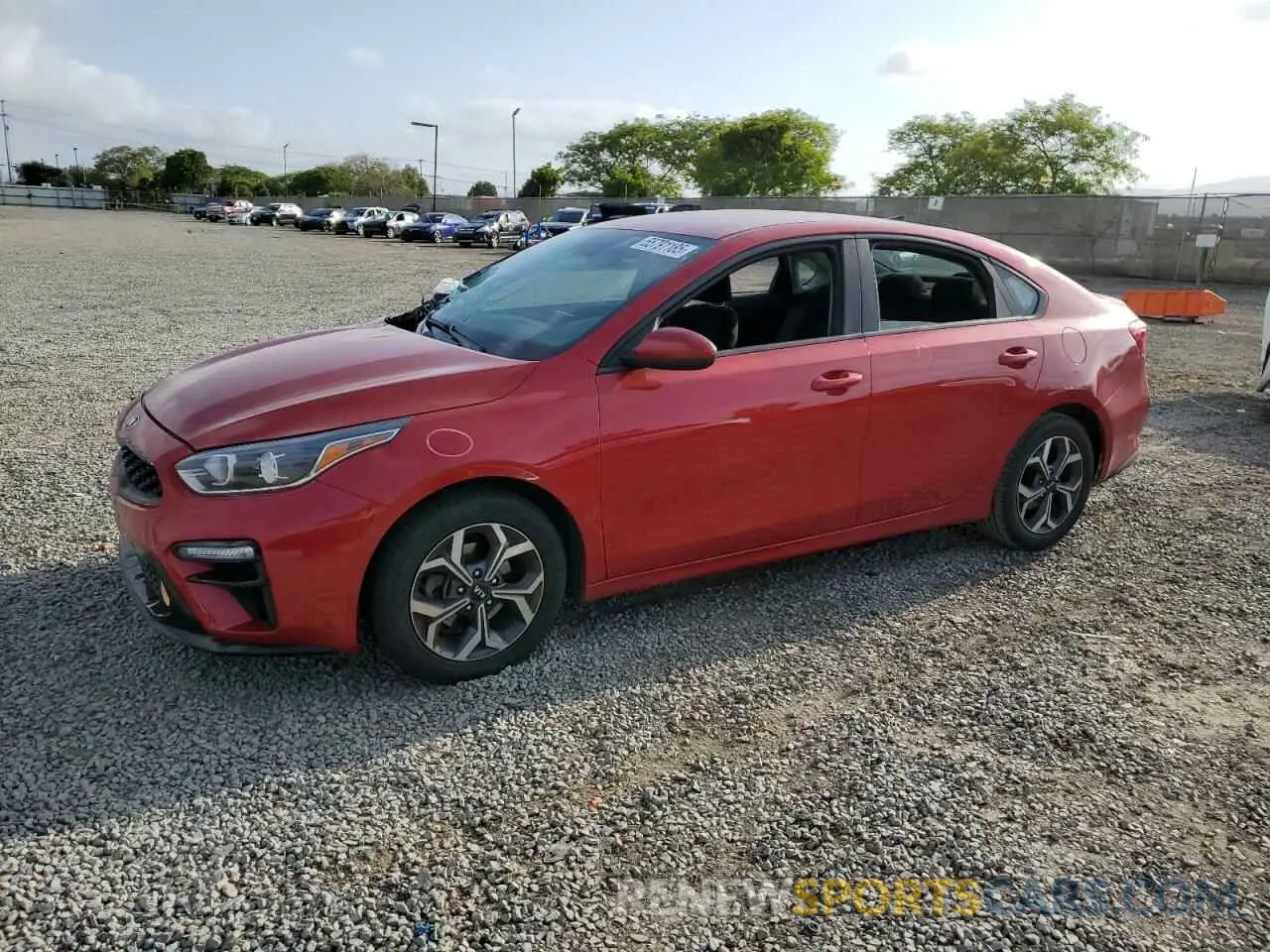 1 Photograph of a damaged car 3KPF24AD8KE059708 KIA FORTE 2019