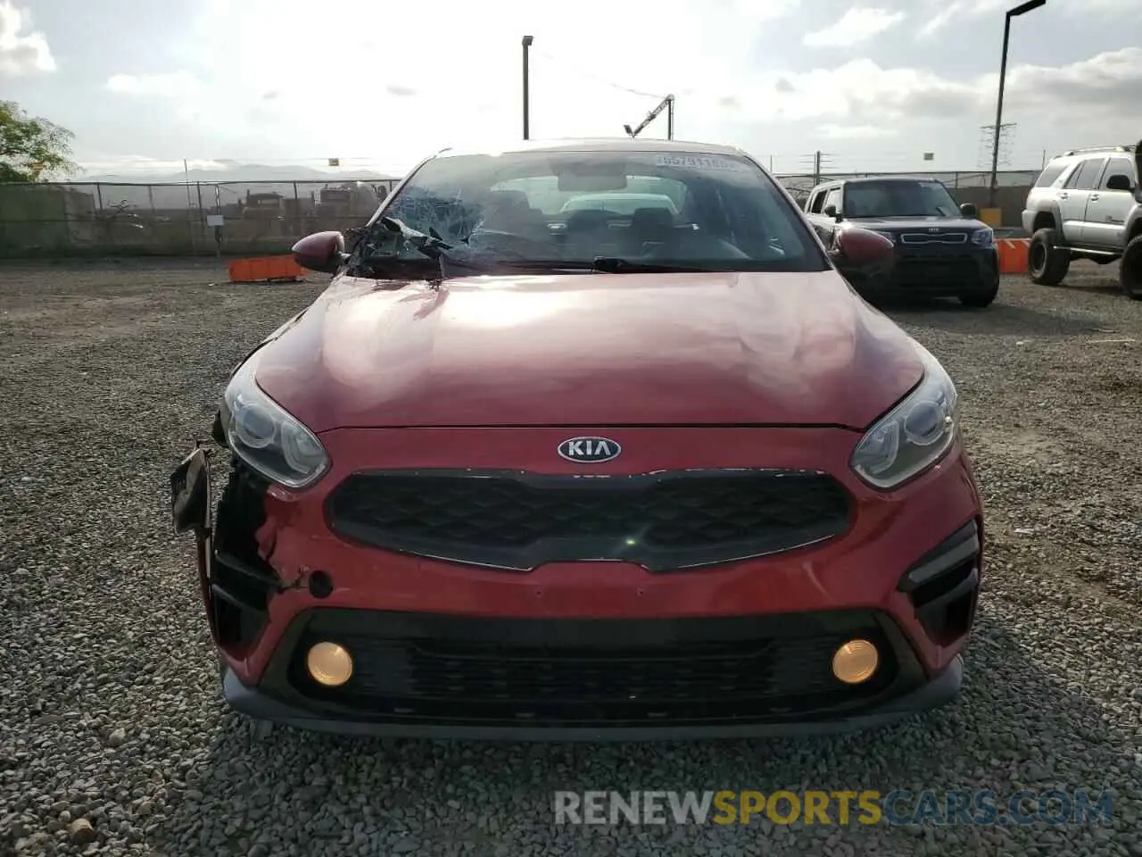 5 Photograph of a damaged car 3KPF24AD8KE059708 KIA FORTE 2019