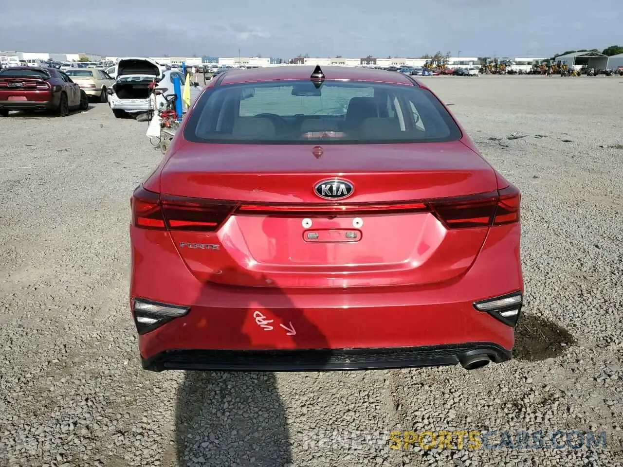 6 Photograph of a damaged car 3KPF24AD8KE059708 KIA FORTE 2019
