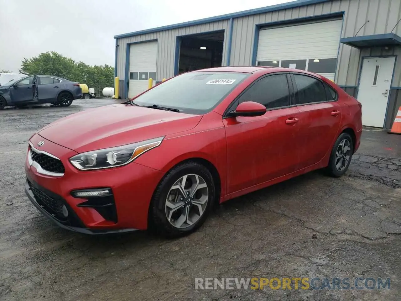 1 Photograph of a damaged car 3KPF24AD8KE064293 KIA FORTE 2019