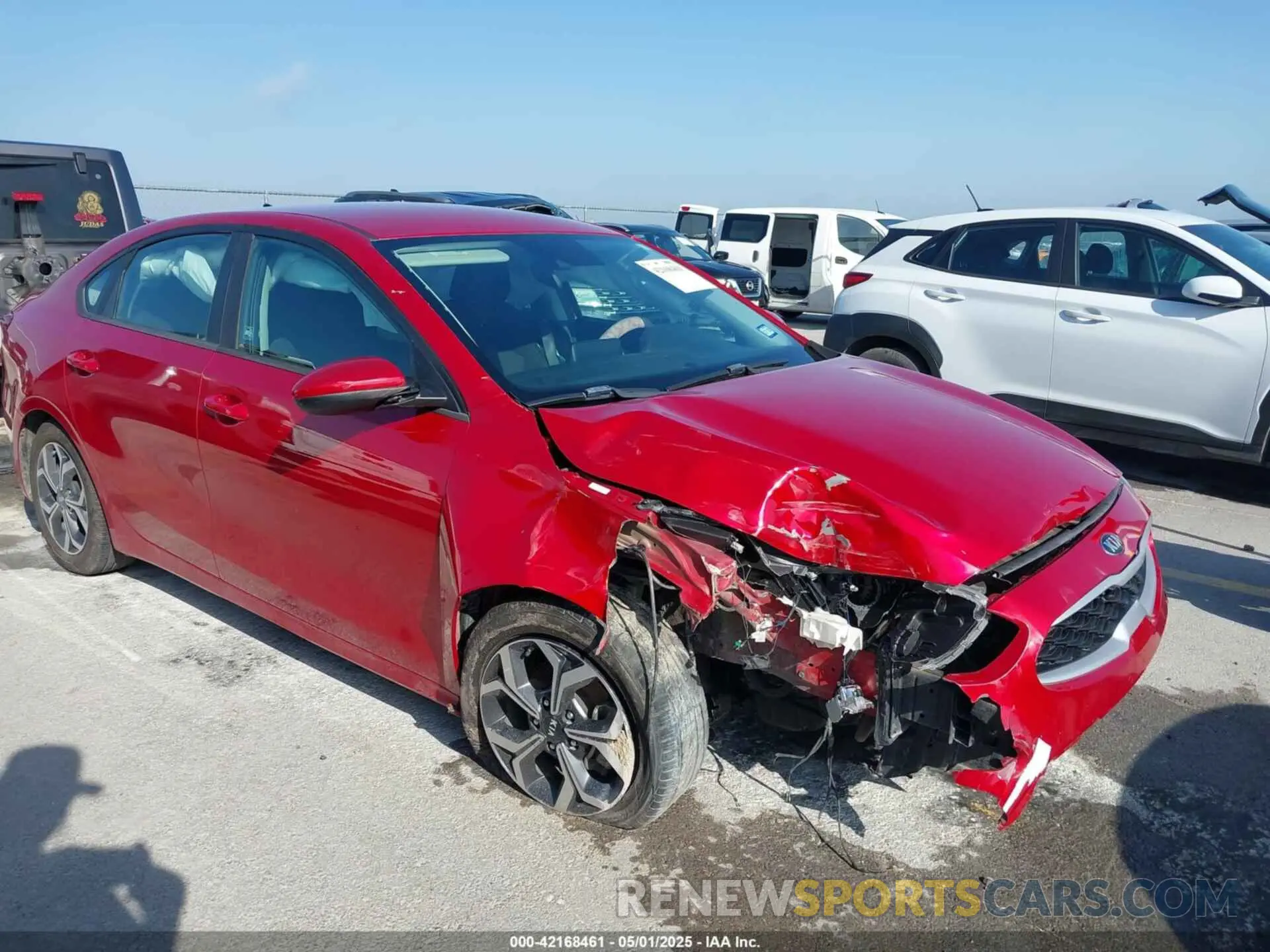 6 Photograph of a damaged car 3KPF24AD8KE068313 KIA FORTE 2019