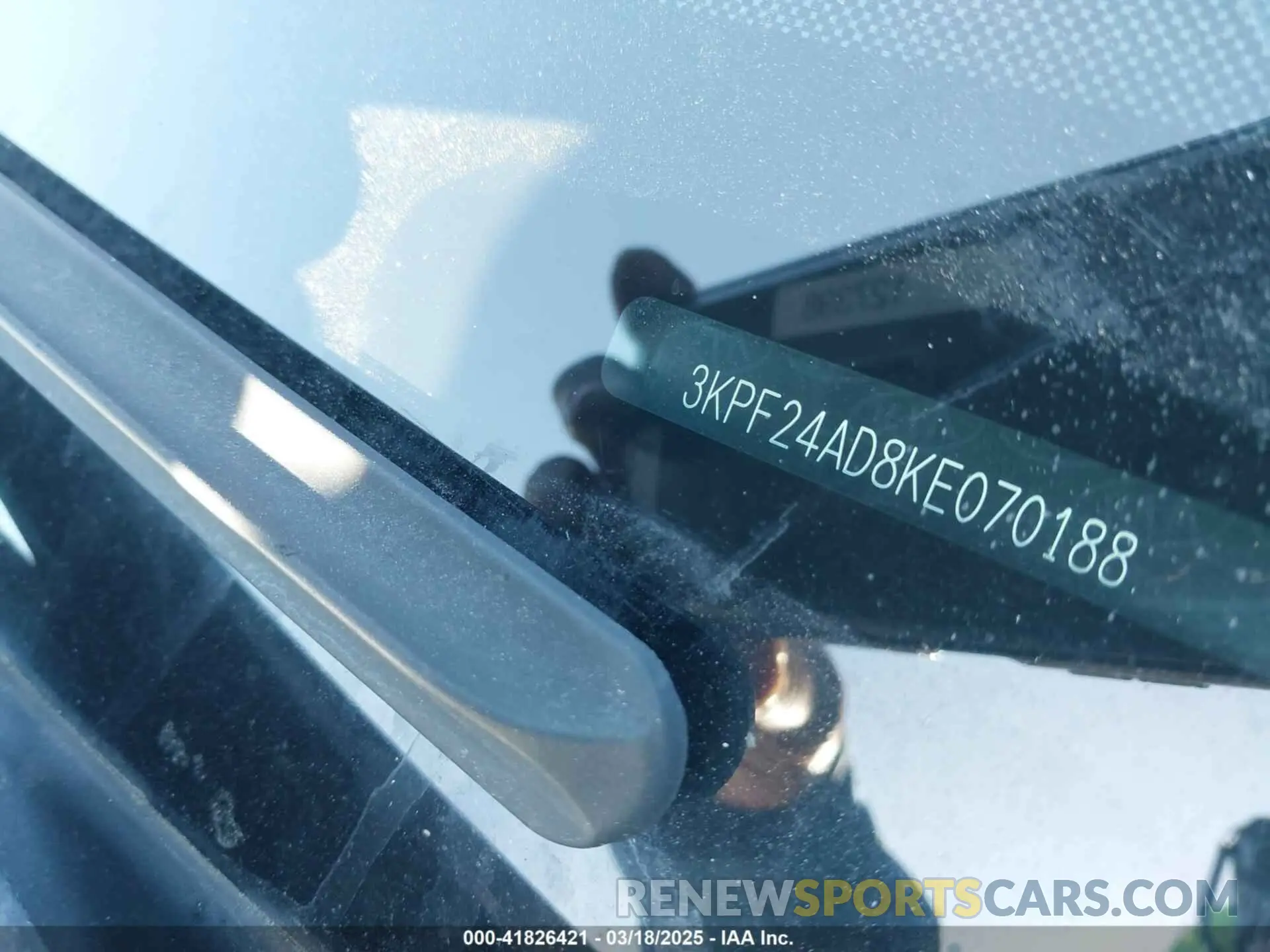 9 Photograph of a damaged car 3KPF24AD8KE070188 KIA FORTE 2019